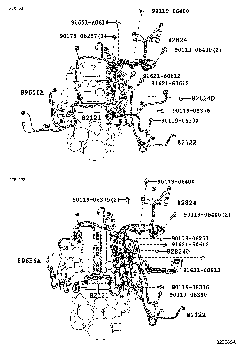 82121-14811 WIRE, ENGINE product image