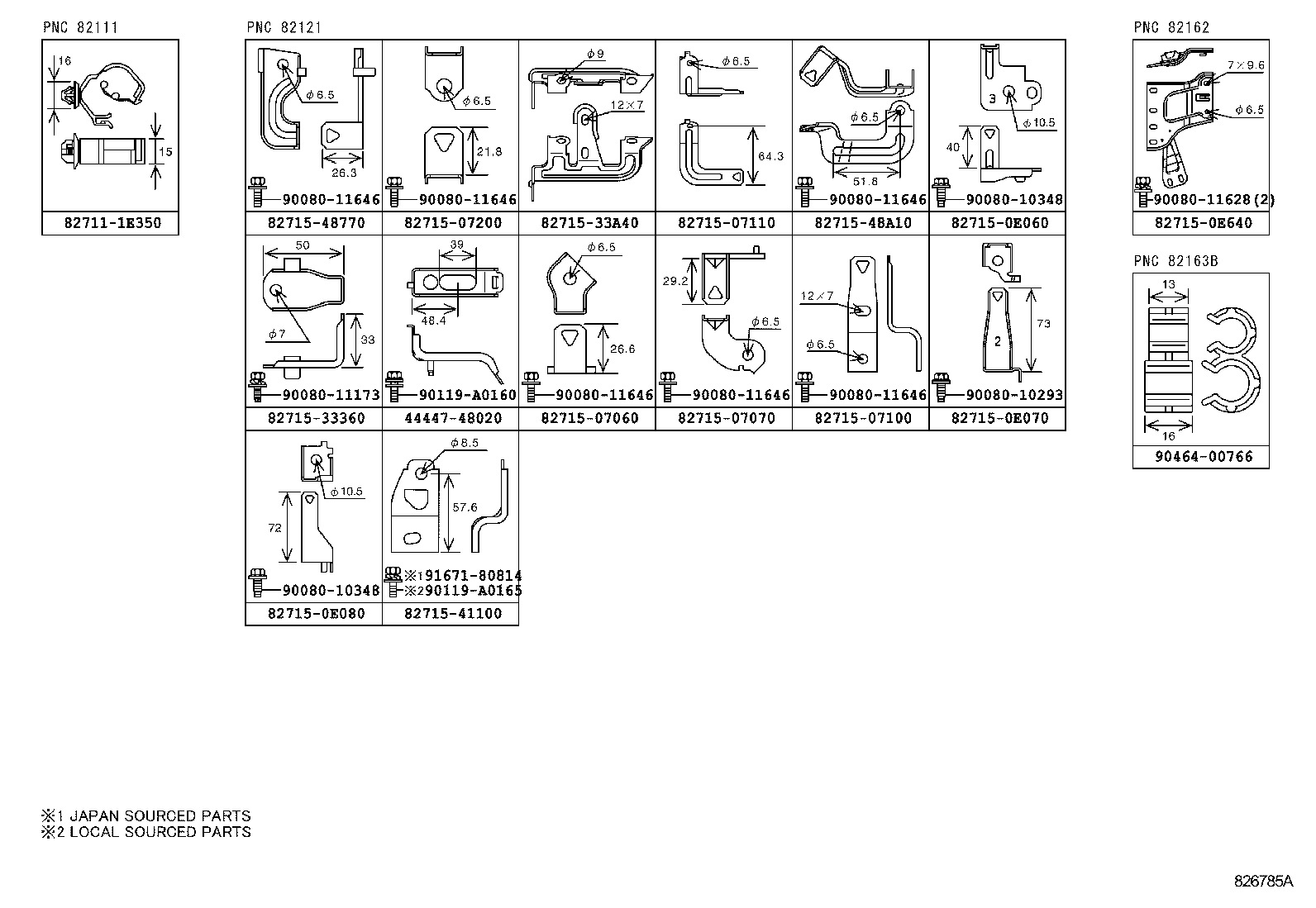 Thumbnail 11 for 82152-0E080