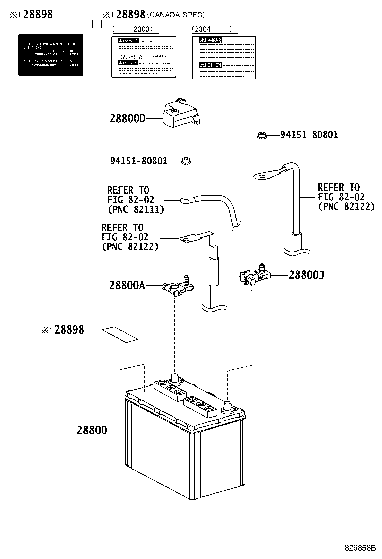 Toyota 82821-60410 COVER, CONNECTOR
