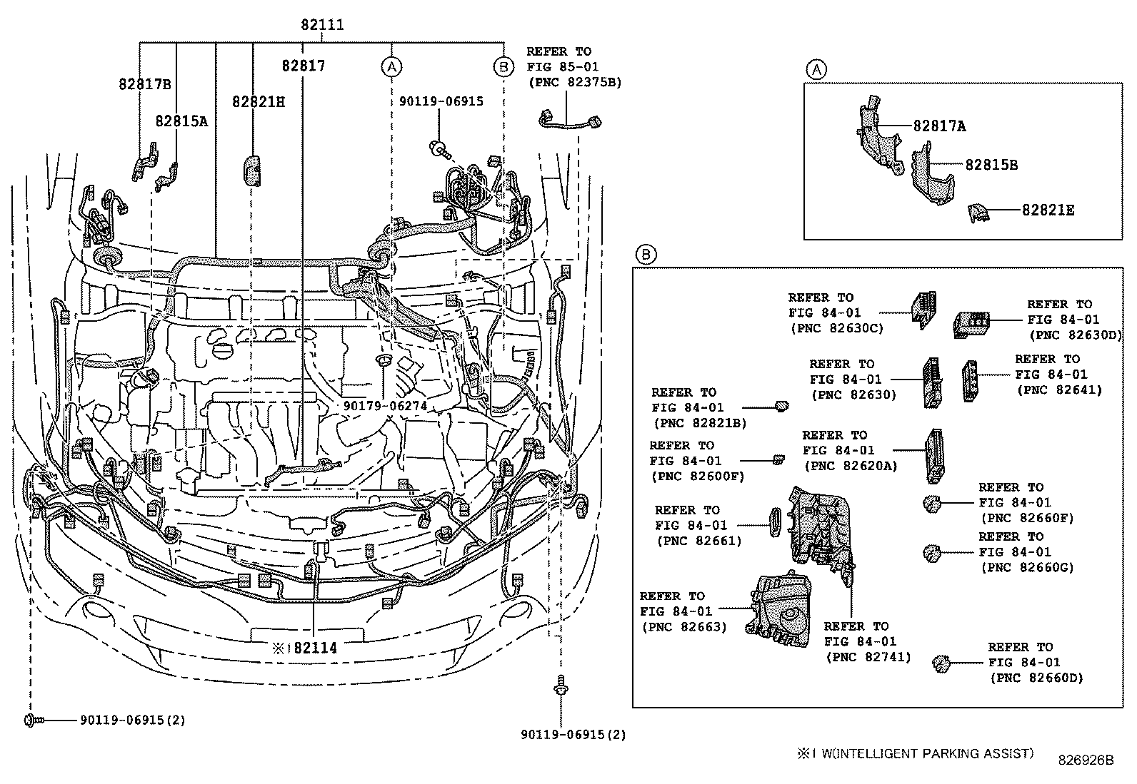 82121-0M040 WIRE, ENGINE product image