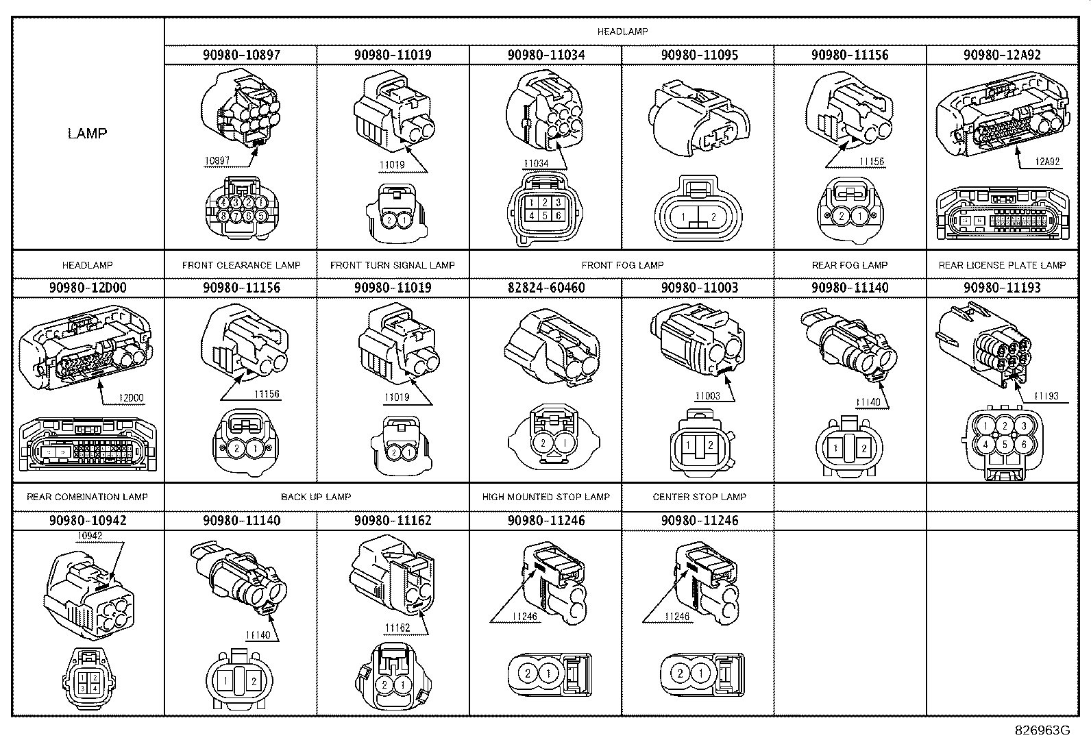 82817-60M80 PROTECTOR, WIRING HARNESS, NO.9 product image