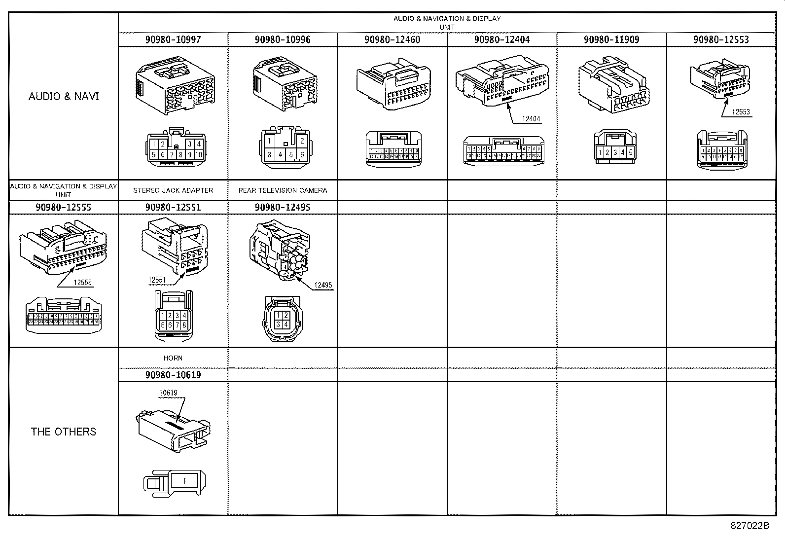 82192-0Q010 WIRE, FRONT SEAT, LH product image