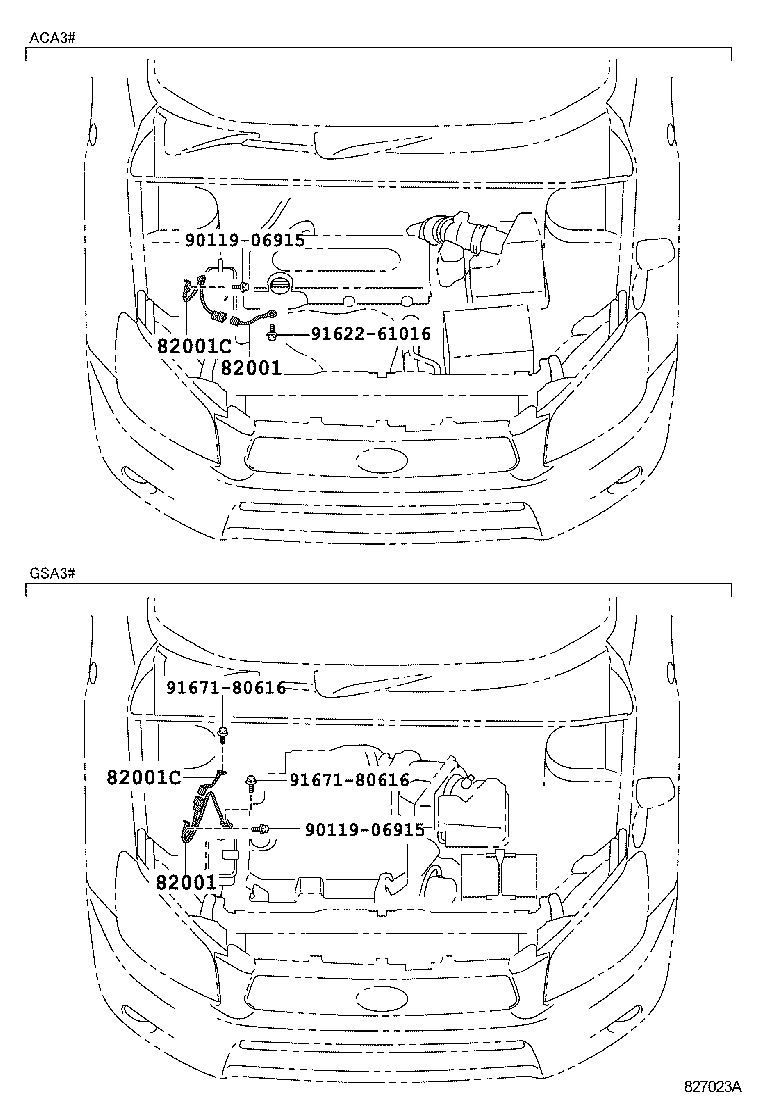82153-42140 WIRE, REAR DOOR, NO.1 product image