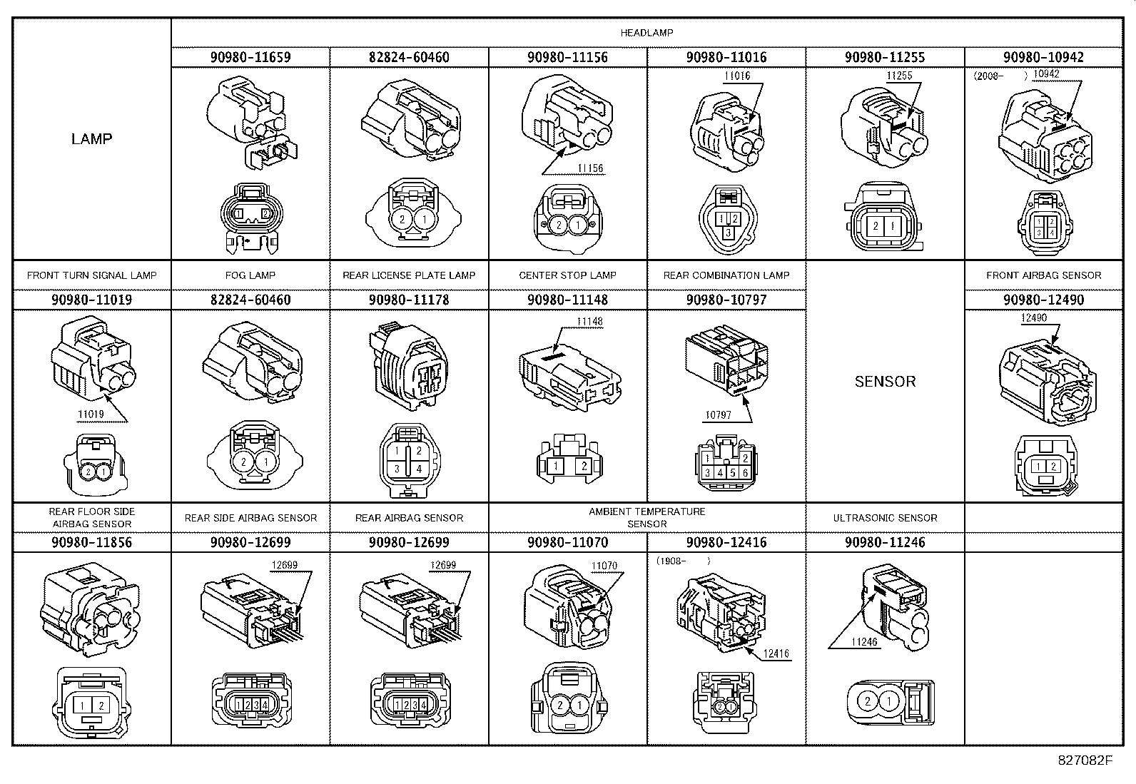 82142-35170 WIRE, INSTRUMENT PANEL, NO.2 product image