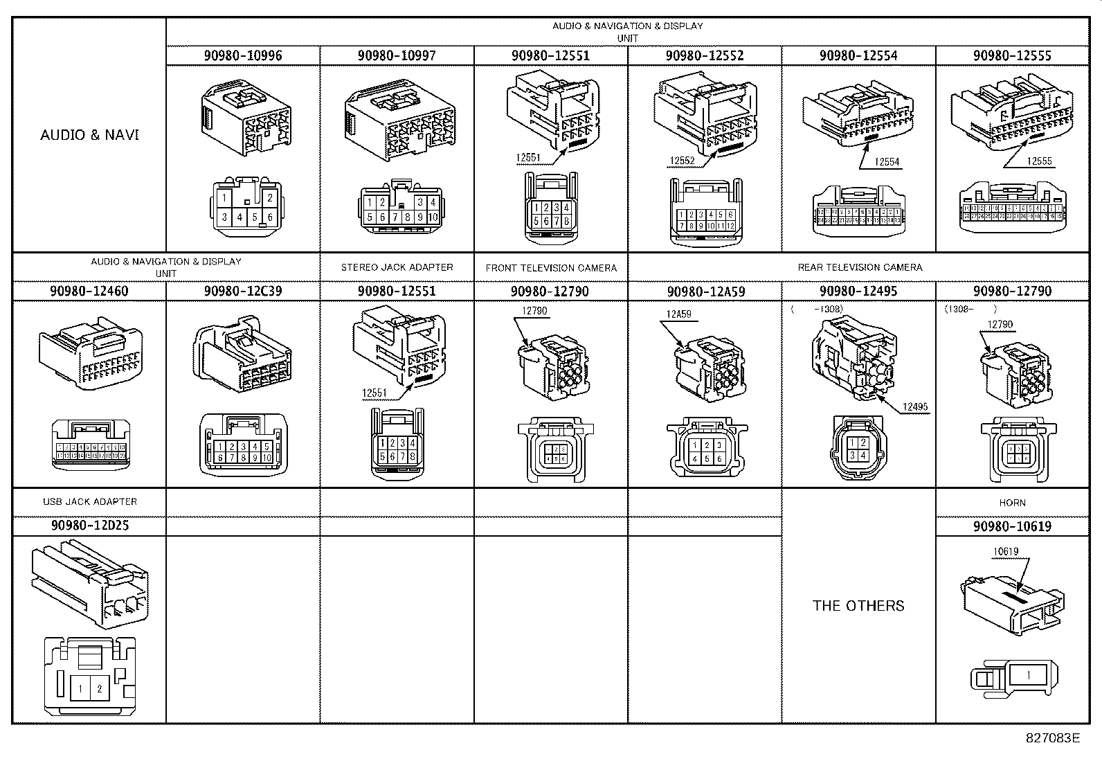 82142-35170 WIRE, INSTRUMENT PANEL, NO.2 product image