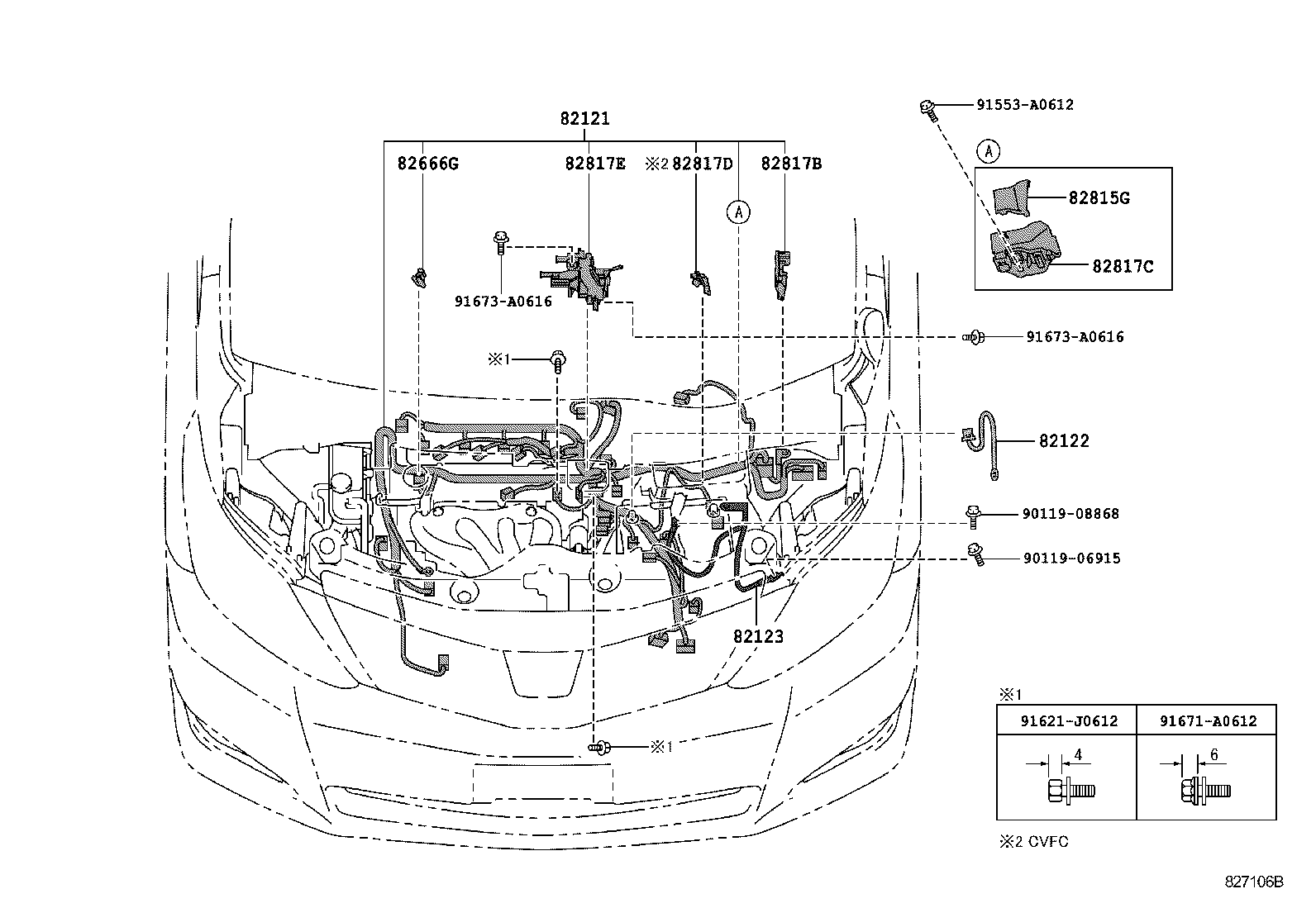 82817-58790 PROTECTOR, WIRING HARNESS, NO.1 product image