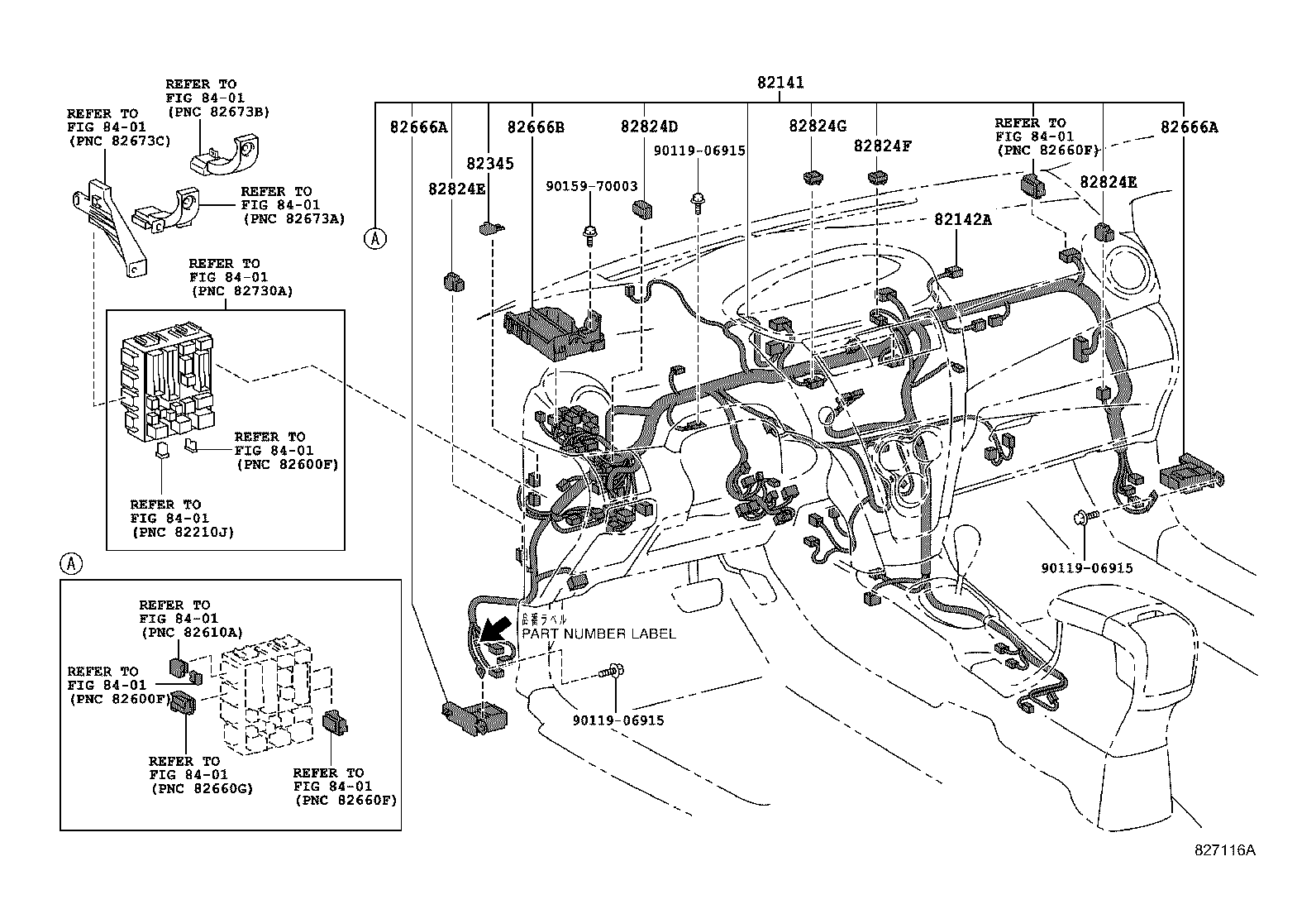 82121-0DA00 WIRE, ENGINE product image