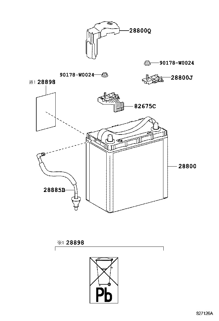 G920L-47010 COVER SUB-ASSY, HYBRID BATTERY, UPPER NO.1 product image