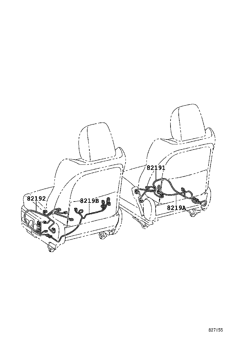 82817-22A60 PROTECTOR, WIRING HARNESS, NO.2 product image