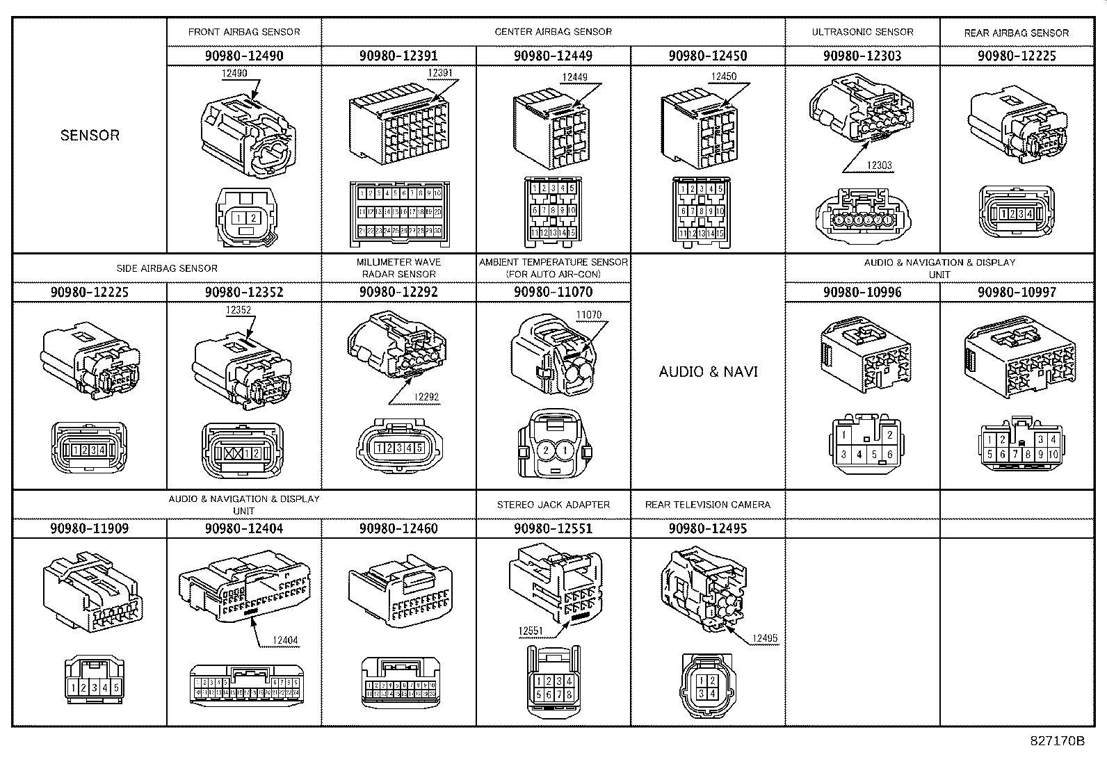 82817-22A60 PROTECTOR, WIRING HARNESS, NO.2 product image