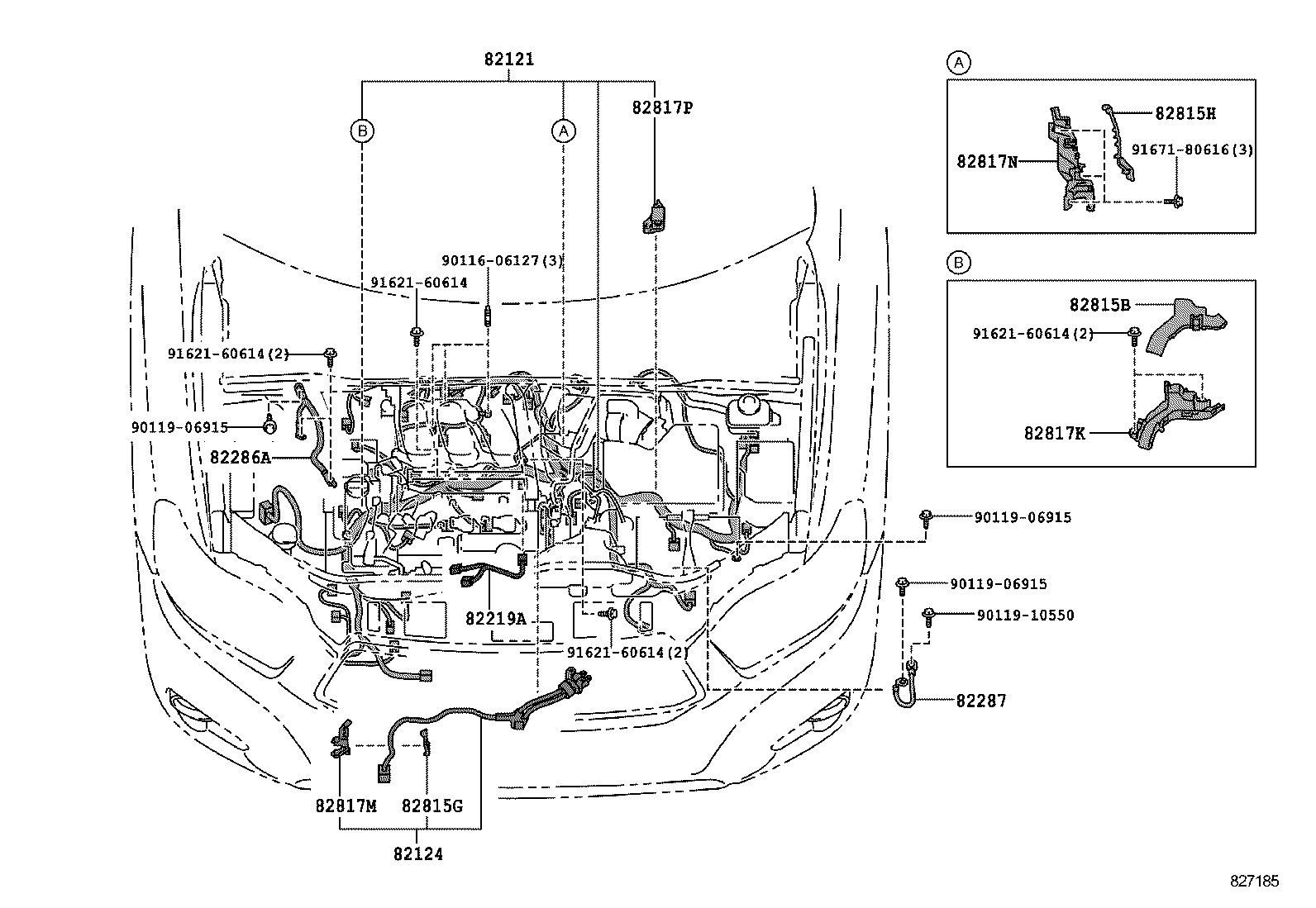 82191-48330 WIRE, FRONT SEAT, RH product image