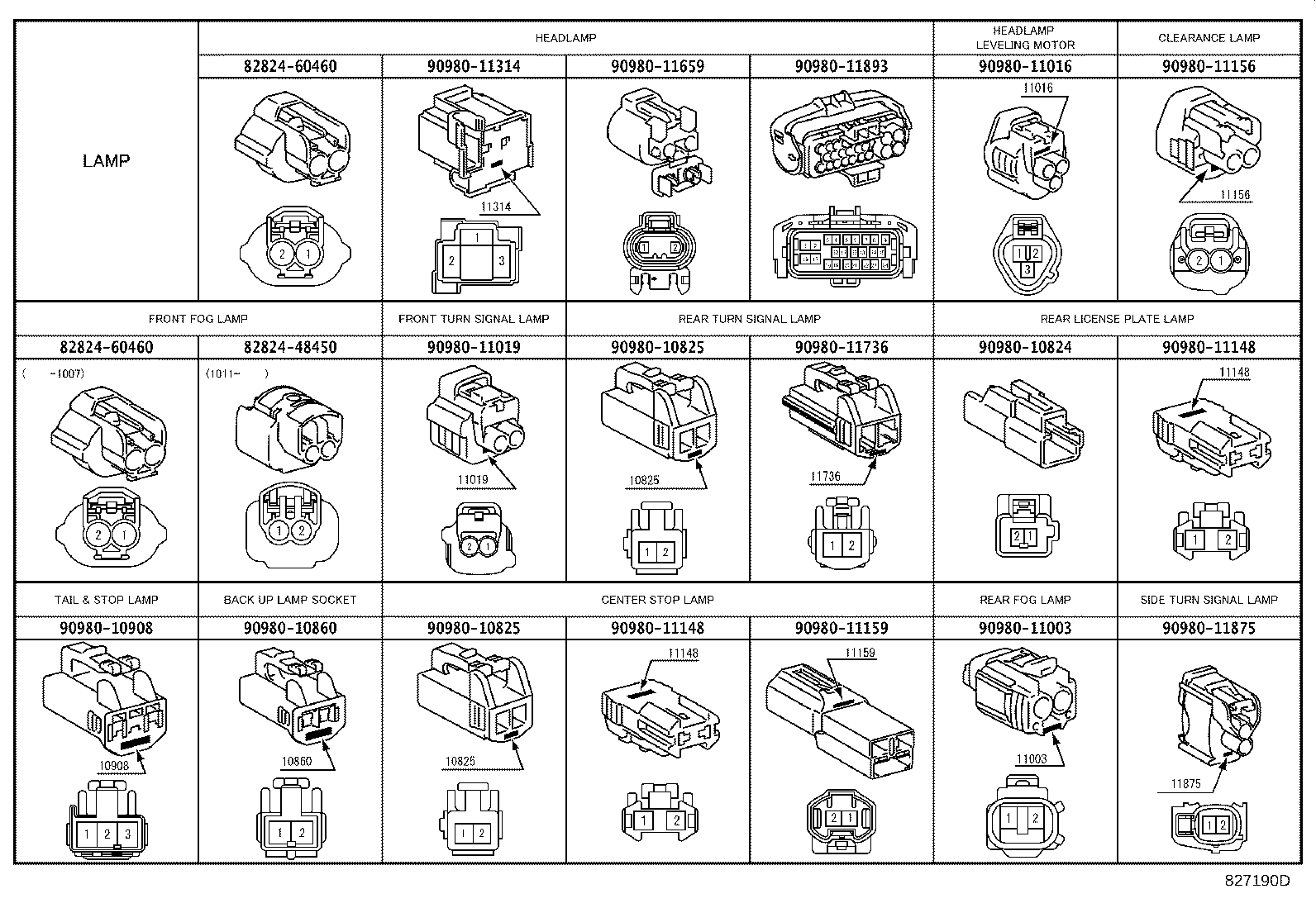 82817-48A90 PROTECTOR, WIRING HARNESS, NO.2 product image