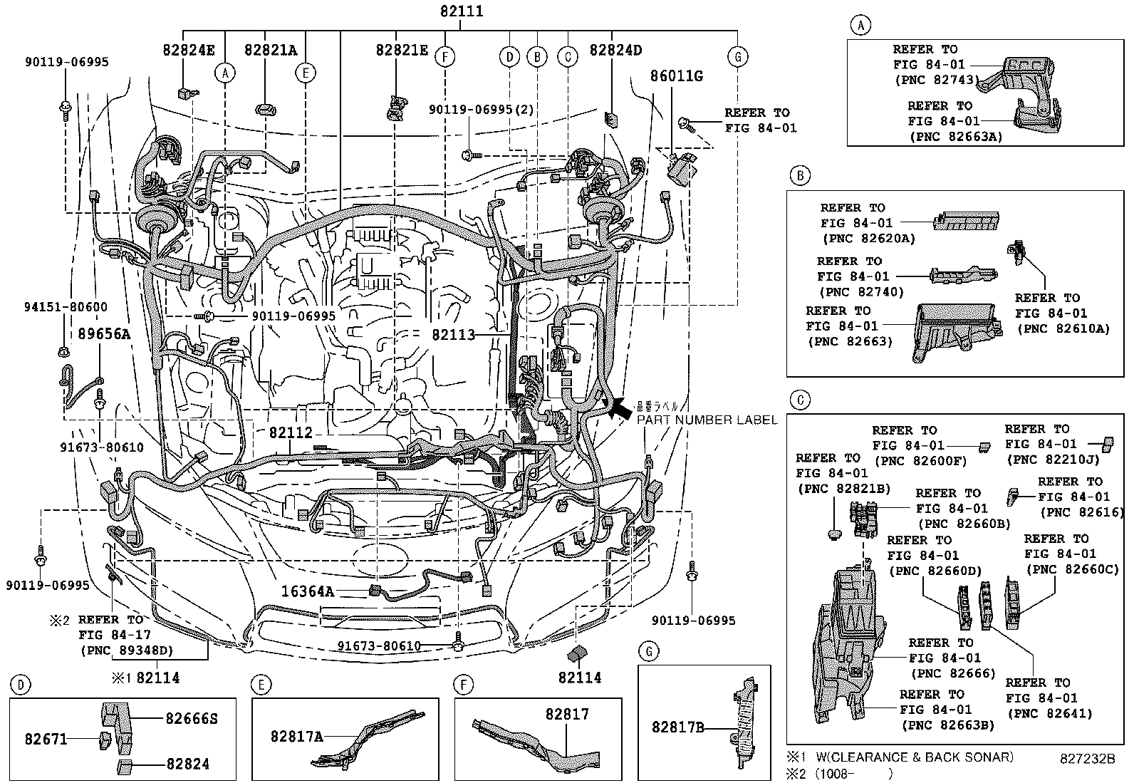 82817-30L40 PROTECTOR, WIRING HARNESS, NO.4 product image