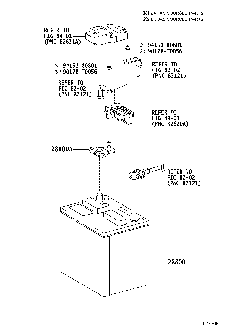 28800-0C060 BATTERY product image