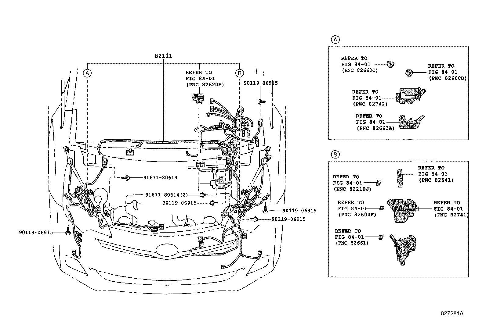 82817-0D130 PROTECTOR, WIRING HARNESS, NO.12 product image