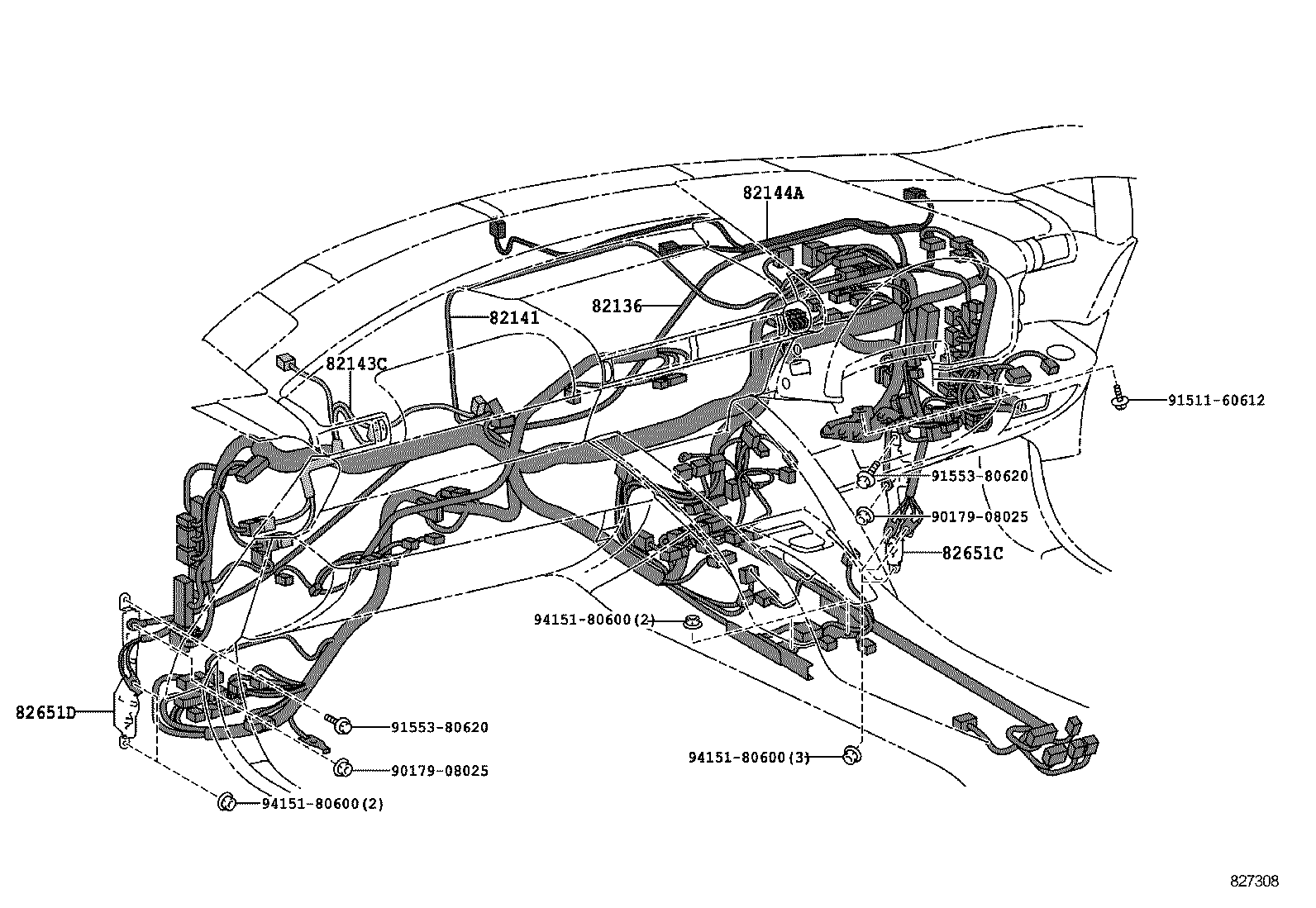 82284-77010 WIRE, EARTH product image