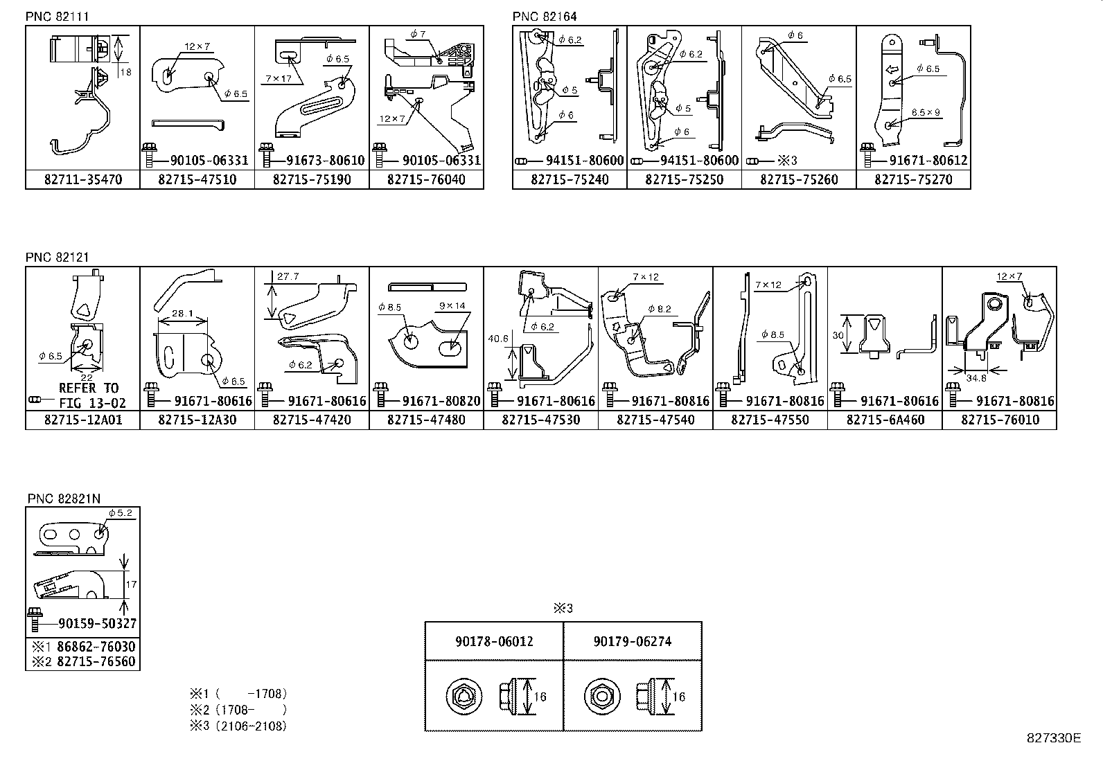 82142-76680 WIRE, INSTRUMENT PANEL, NO.2 product image