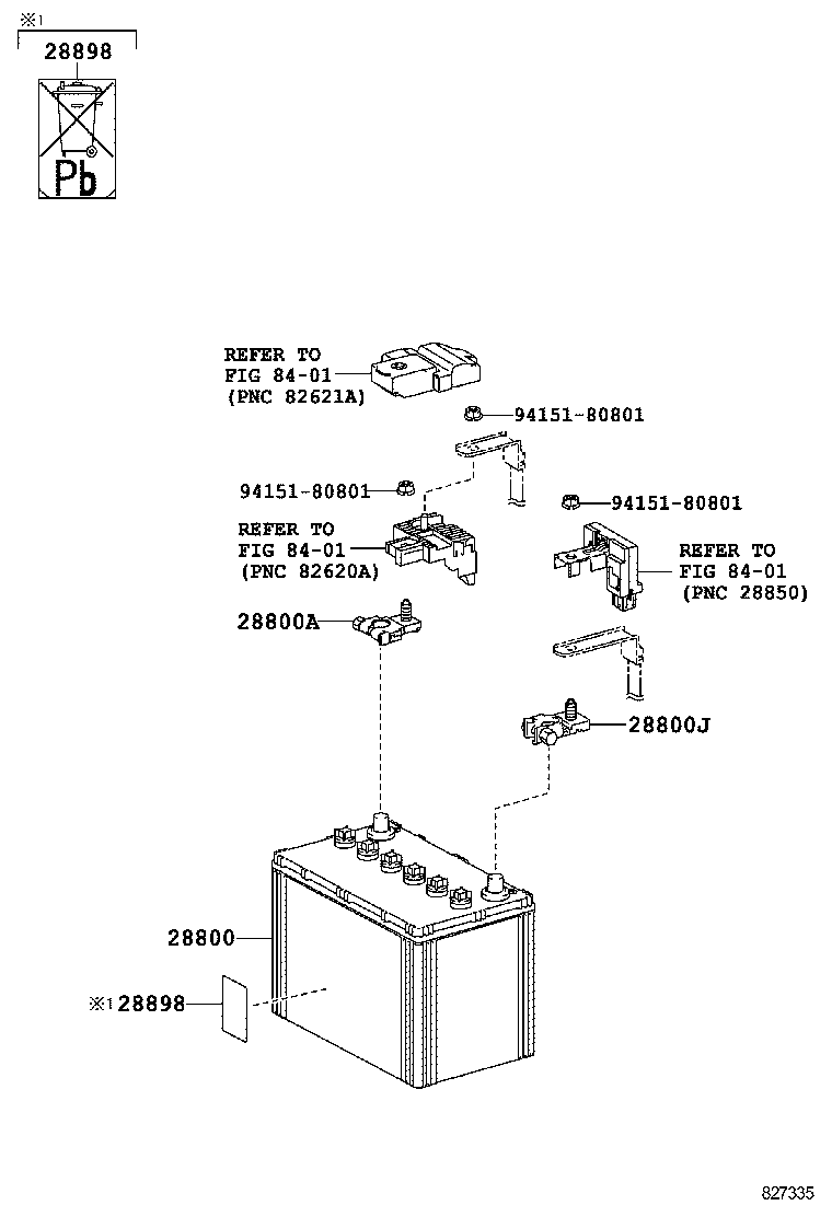 28800-47080 BATTERY product image