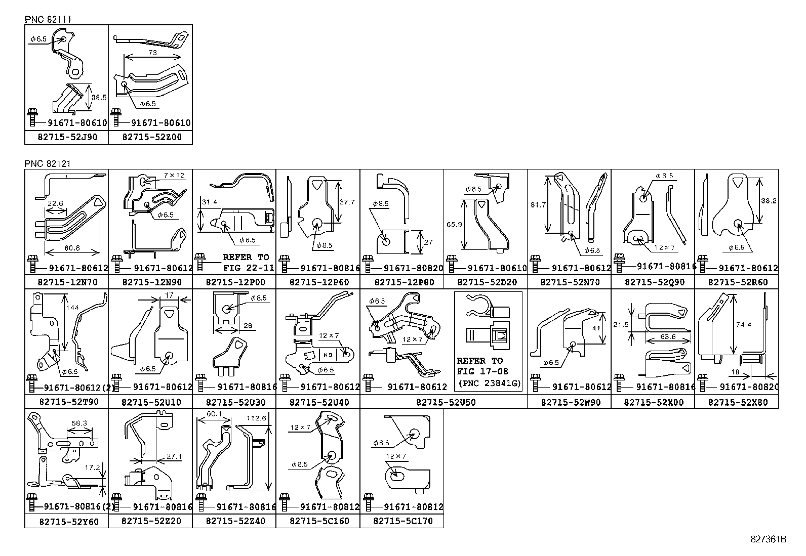 82817-52870 PROTECTOR, WIRING HARNESS, NO.4 product image
