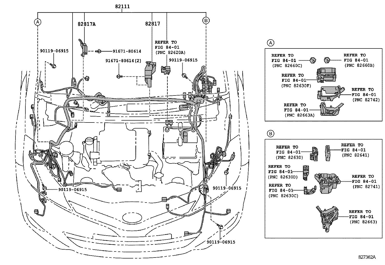 82817-52870 PROTECTOR, WIRING HARNESS, NO.4 product image