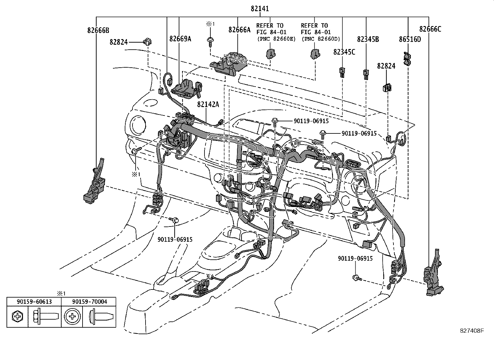 82113-52010 WIRE, ENGINE ROOM, NO.3 product image