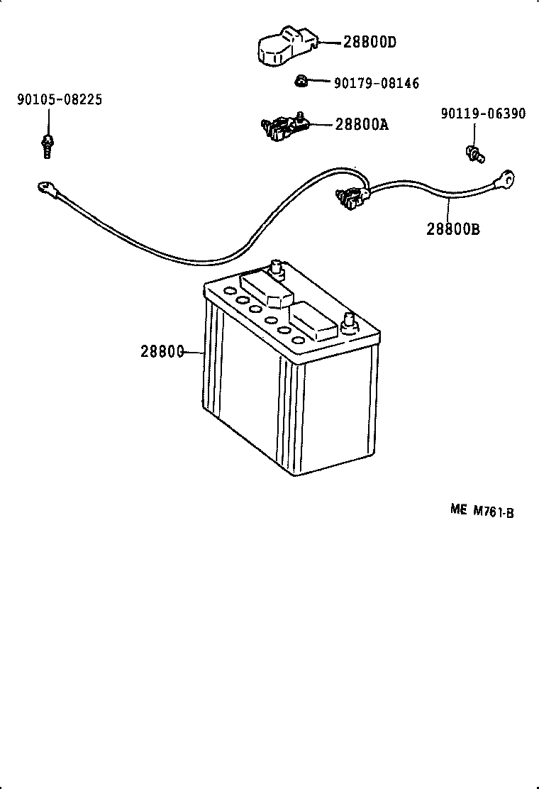28800-03030 BATTERY product image