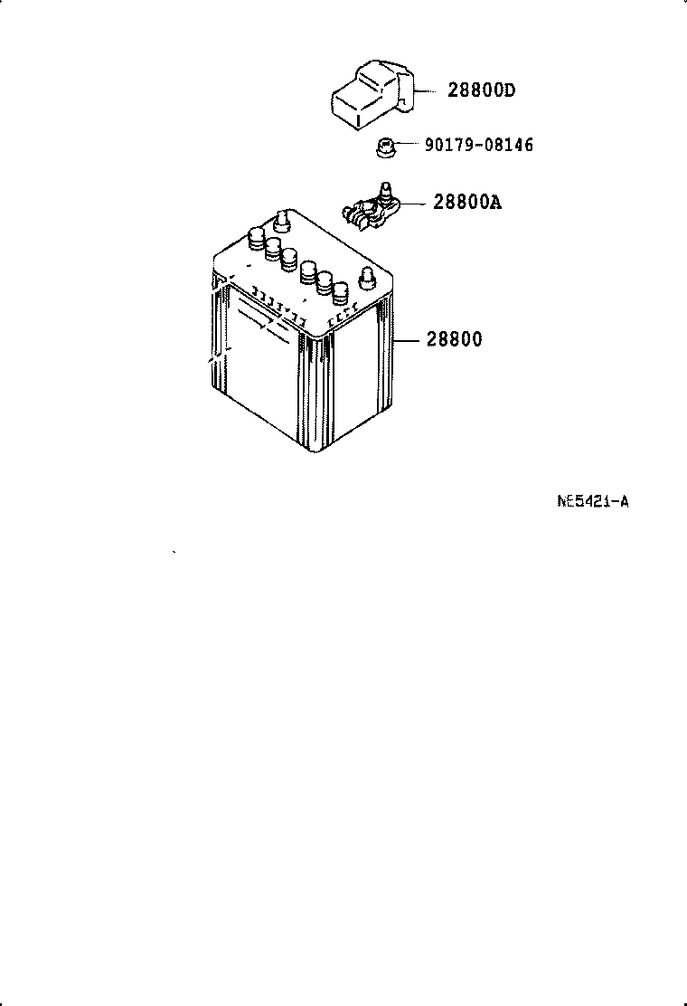 28800-08010 BATTERY product image