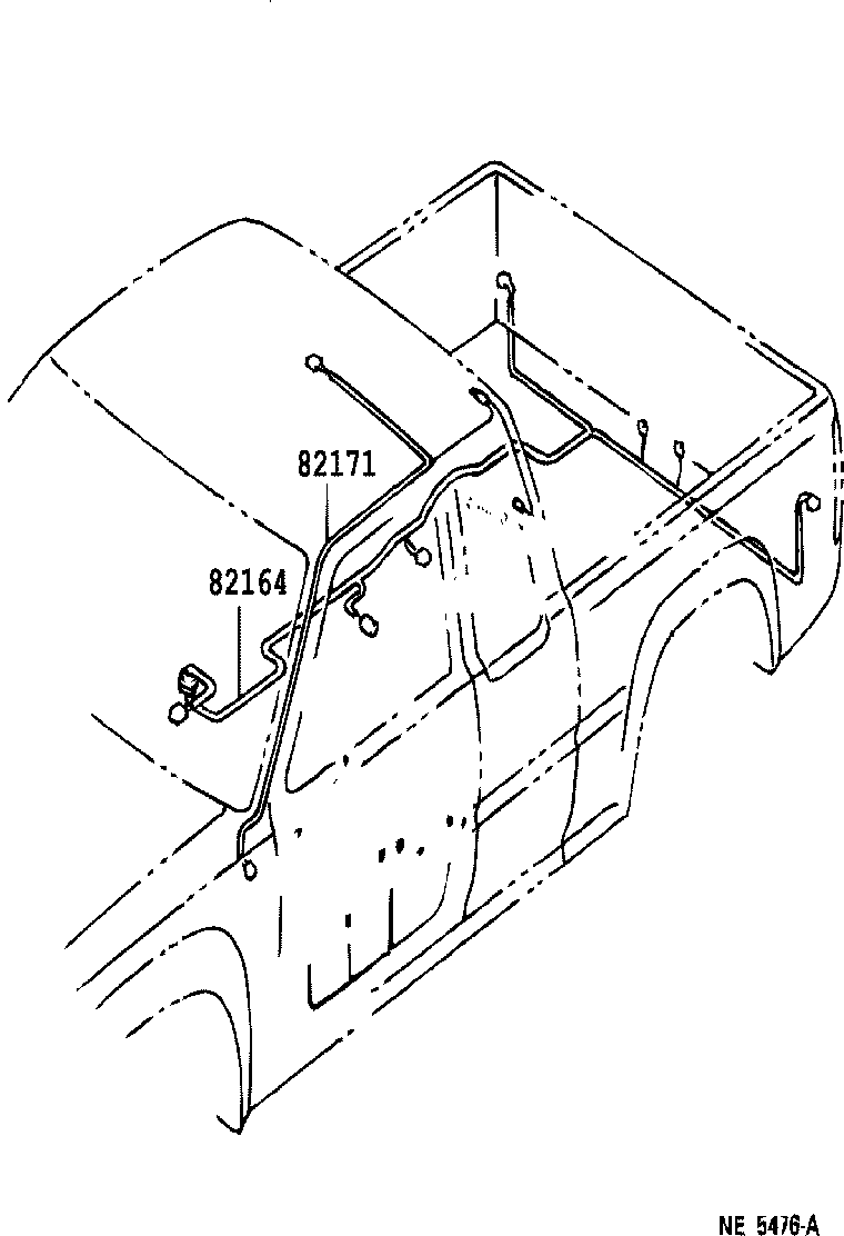 82131-04471 WIRE, COWL product image