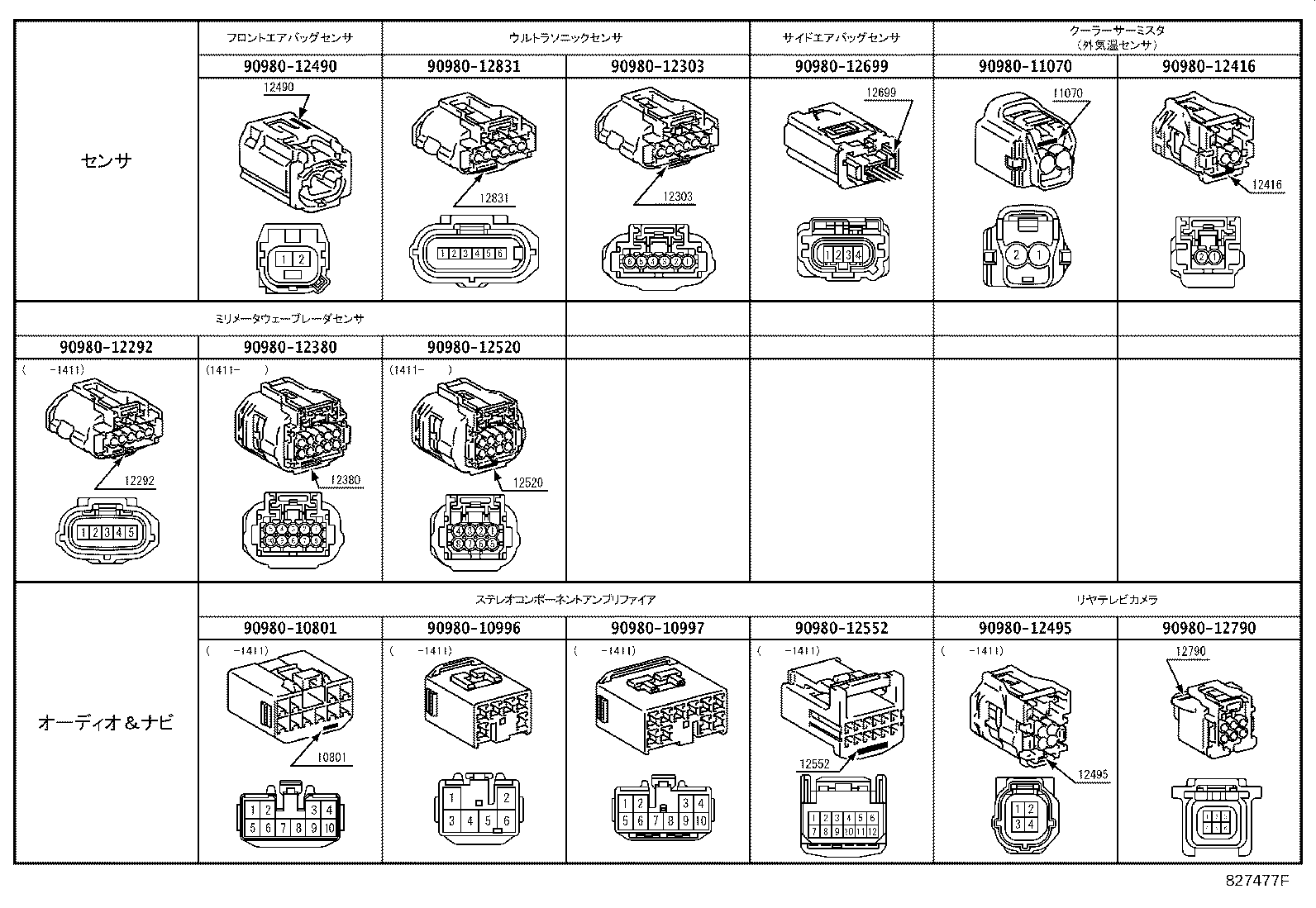 82113-47260 WIRE, ENGINE ROOM, NO.3 product image