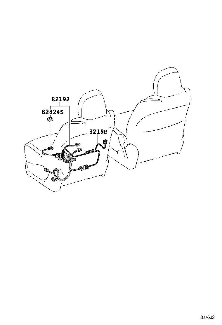 82121-0F260 WIRE, ENGINE product image