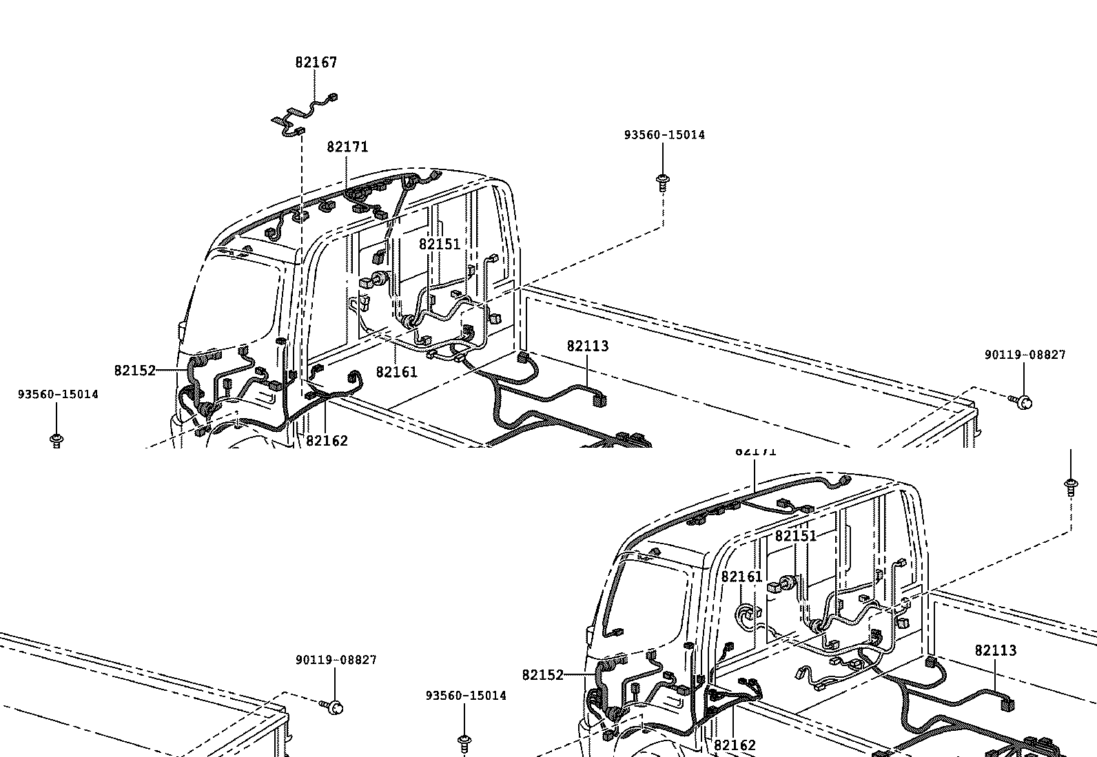 82817-37320 PROTECTOR, WIRING HARNESS, NO.2 product image