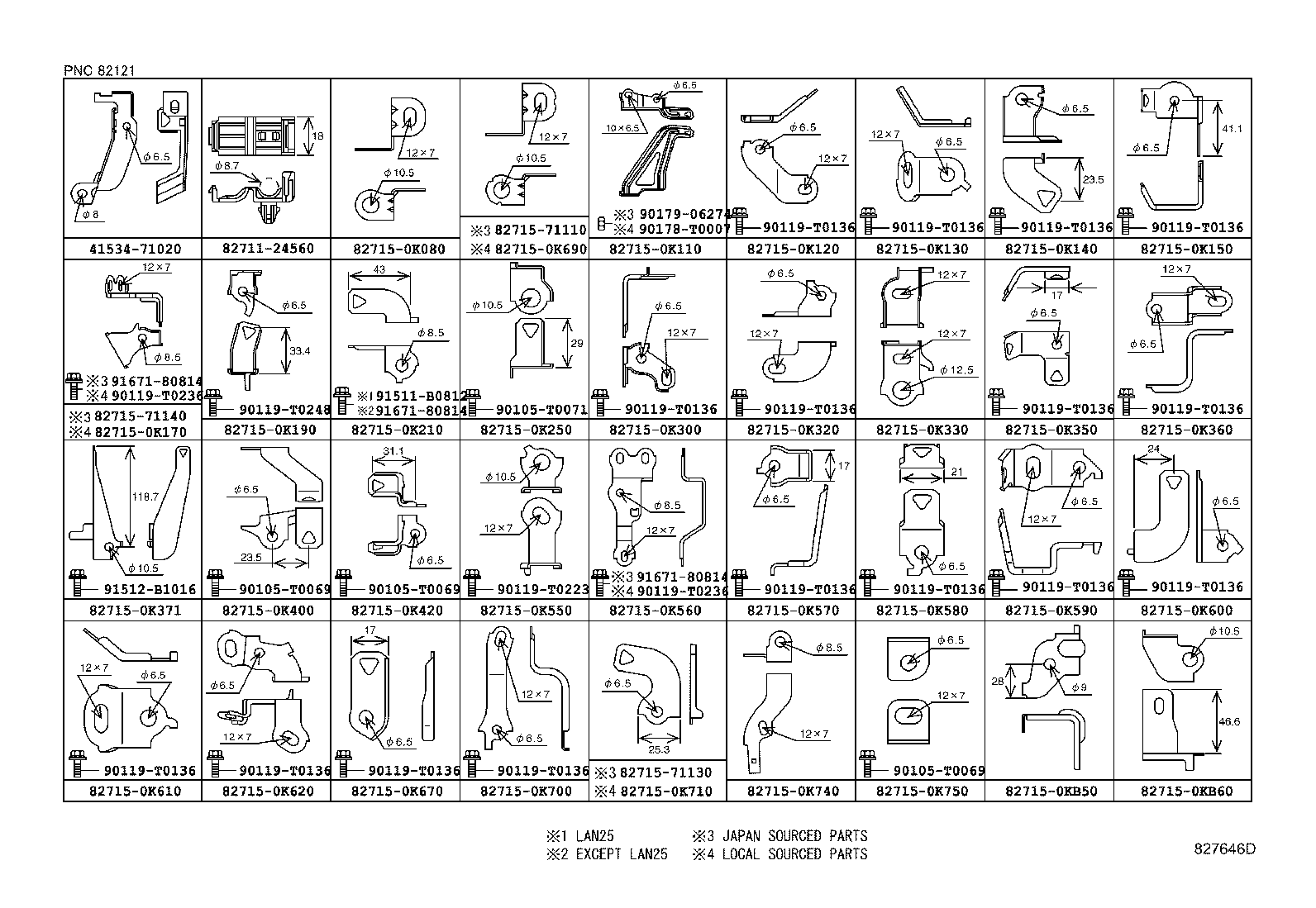 Thumbnail 12 for 82153-0K080