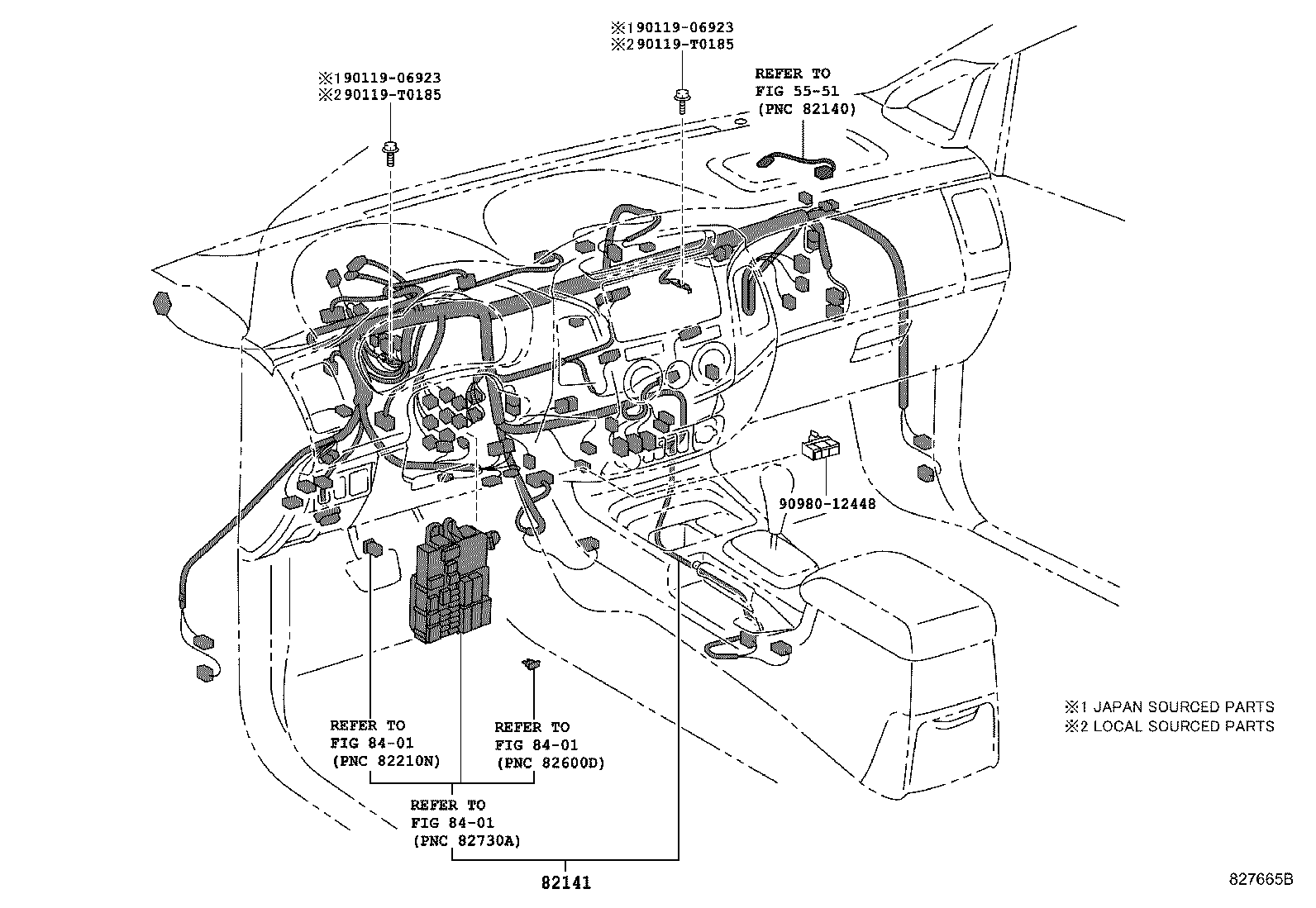 82817-0K120 PROTECTOR, WIRING HARNESS, NO.2 product image