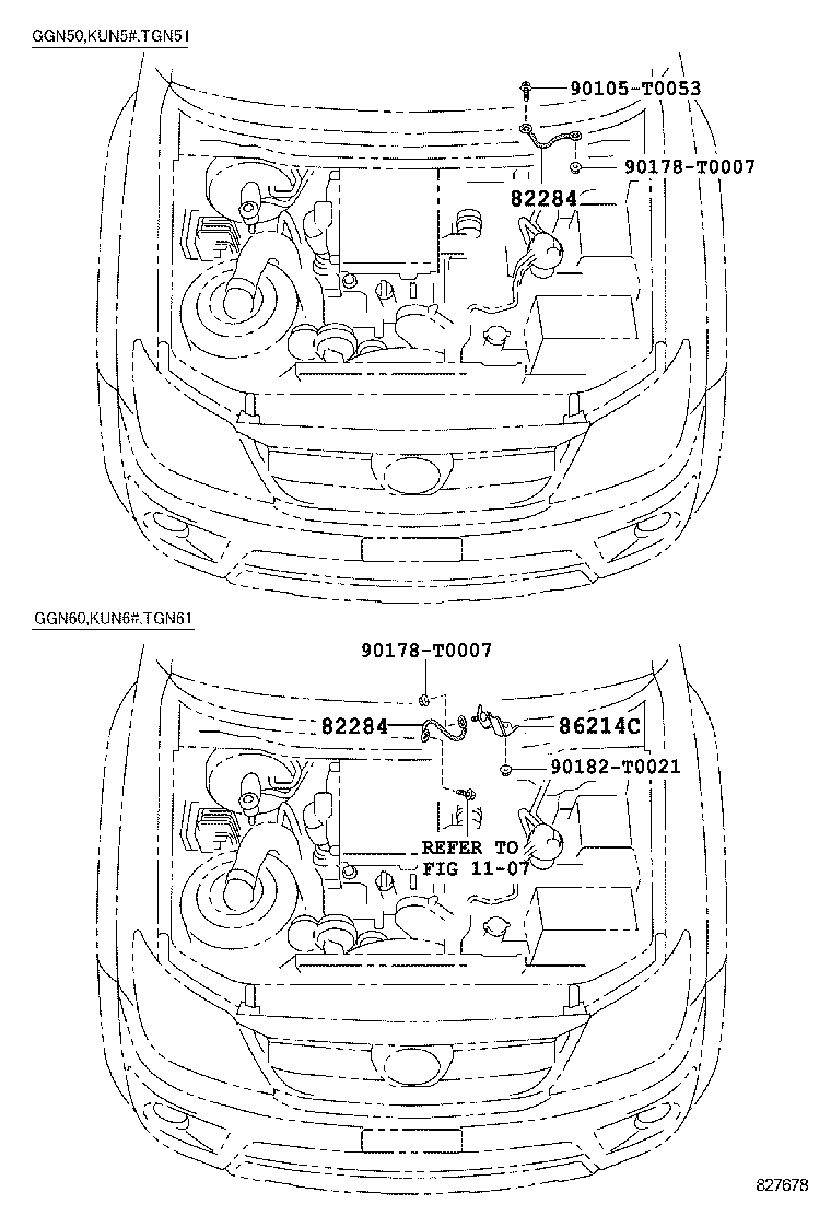 82152-0KA20 WIRE, FRONT DOOR, LH product image
