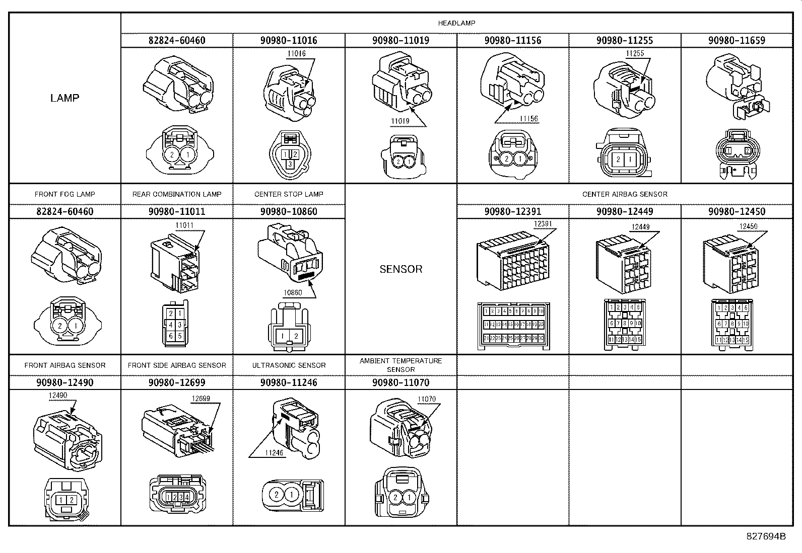 82121-0F260 WIRE, ENGINE product image