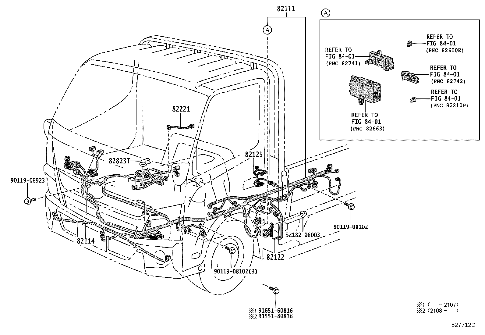 82817-37320 PROTECTOR, WIRING HARNESS, NO.2 product image