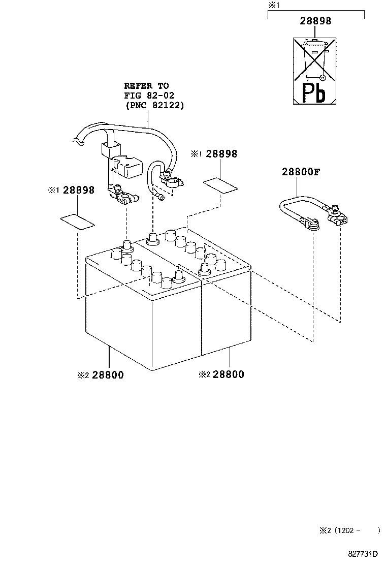 28800-64012 BATTERY product image