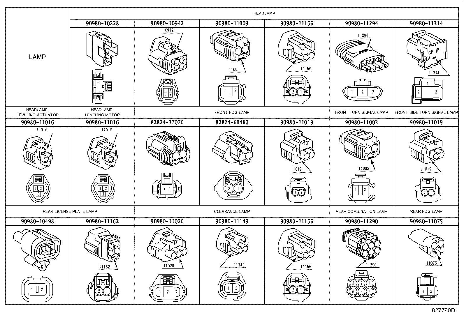 82817-37320 PROTECTOR, WIRING HARNESS, NO.2 product image