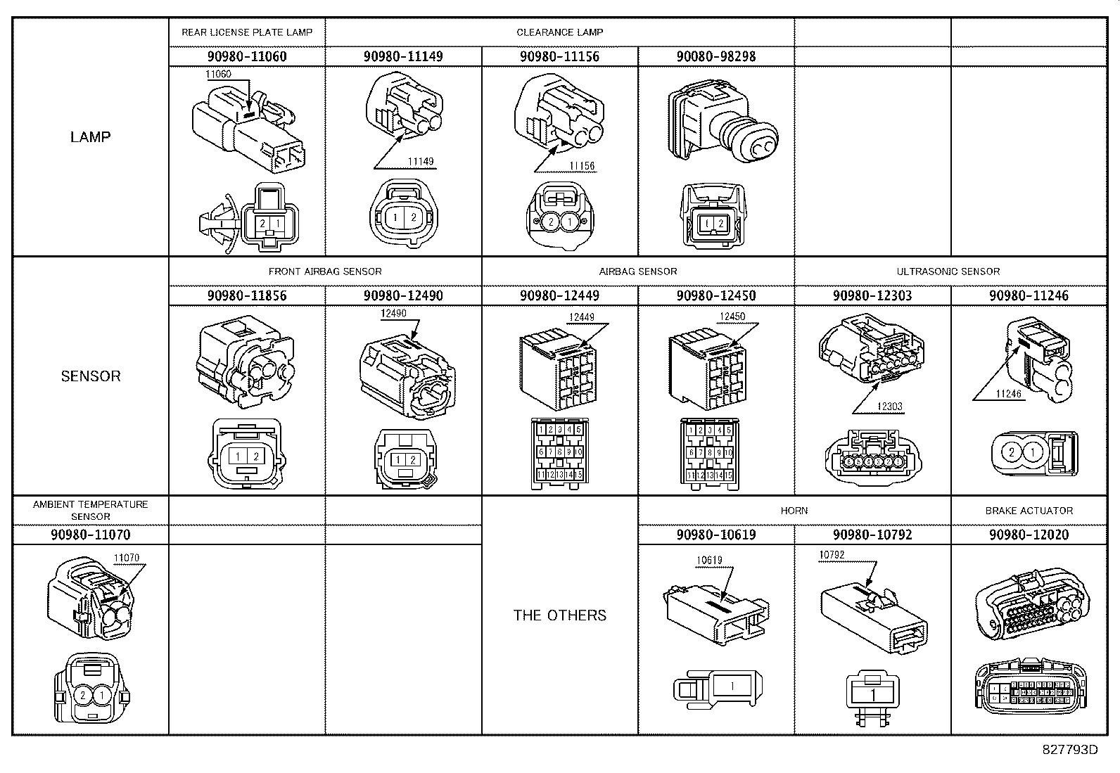 82817-0K120 PROTECTOR, WIRING HARNESS, NO.2 product image
