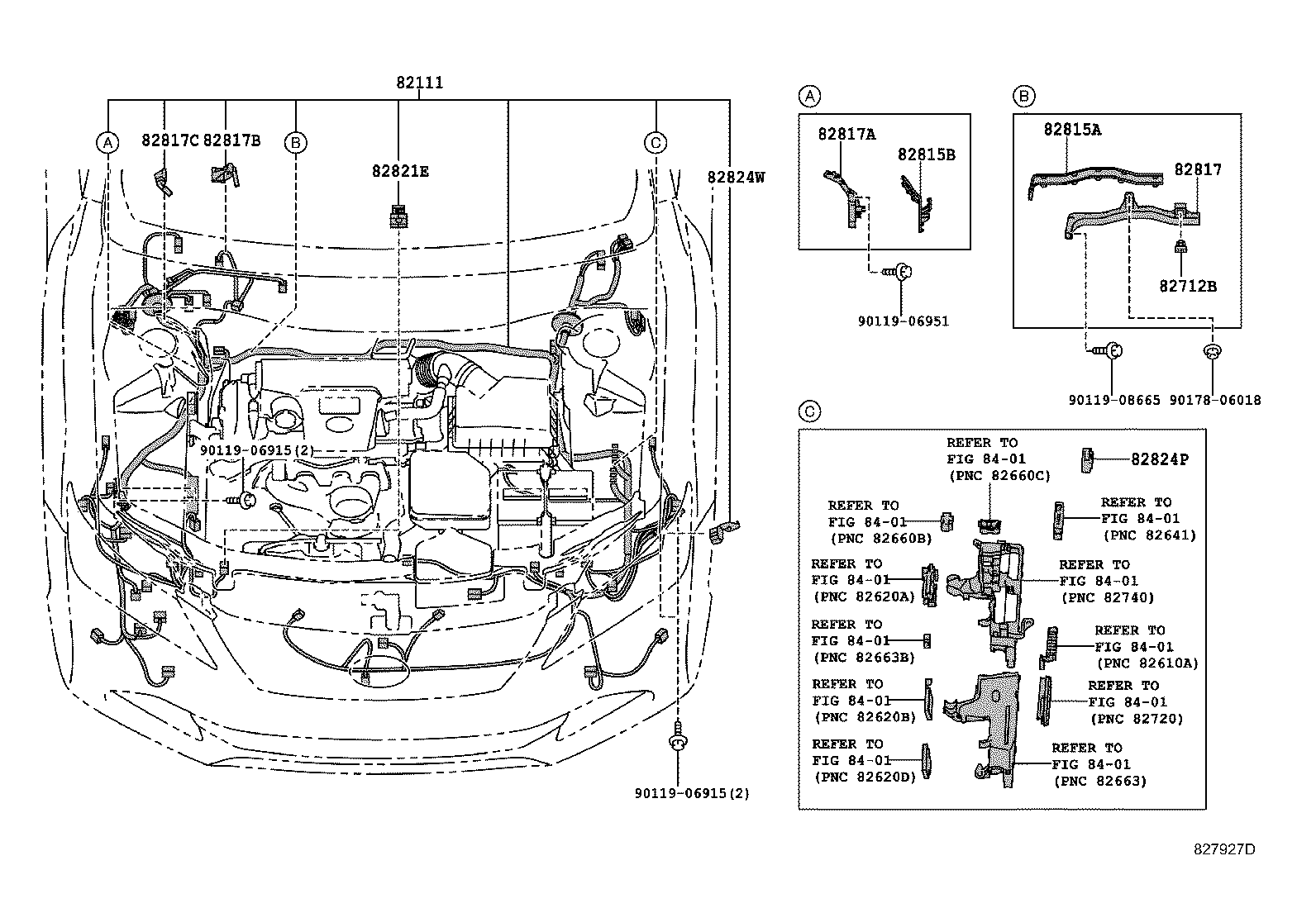 82121-06D30 WIRE, ENGINE product image