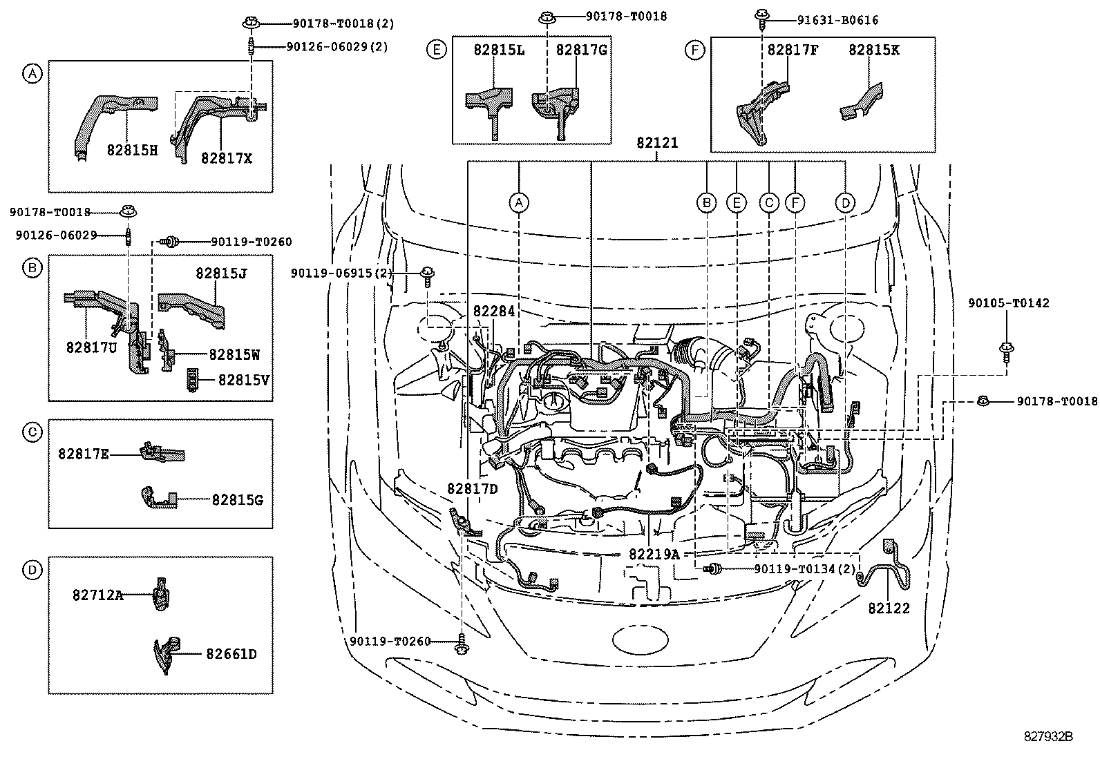 82121-06D30 WIRE, ENGINE product image