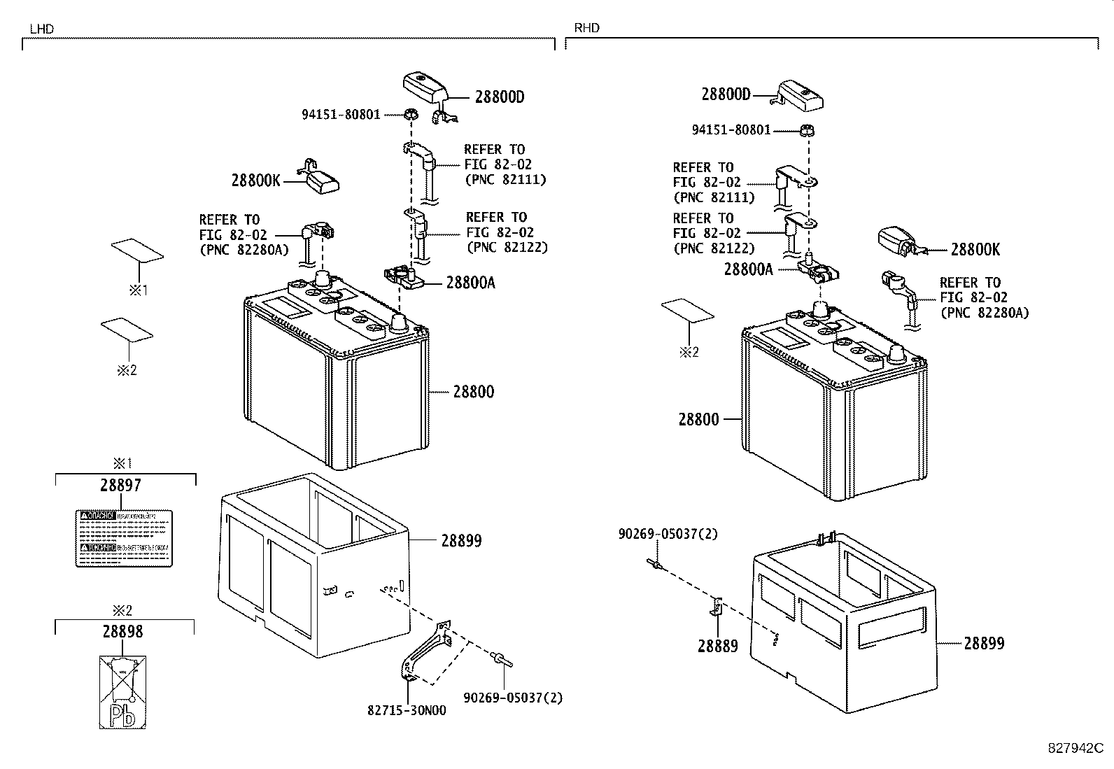 G920L-30030 COVER SUB-ASSY, HYBRID BATTERY, UPPER NO.1 product image