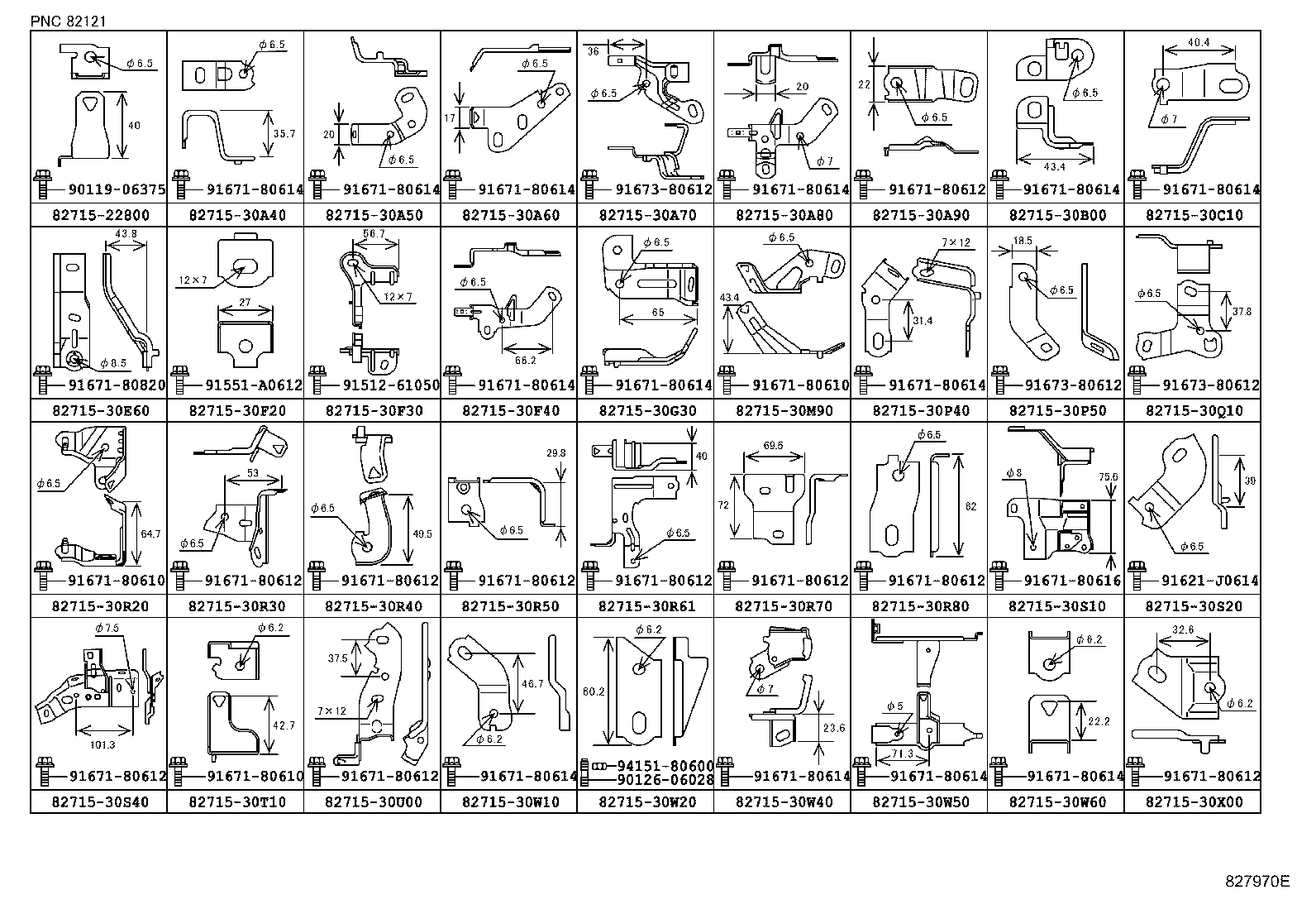 82142-30140 WIRE, INSTRUMENT PANEL, NO.2 product image