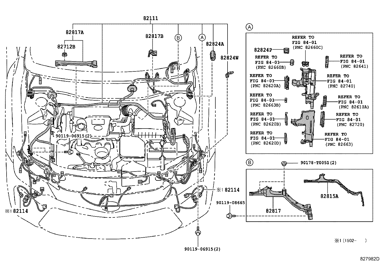 82121-06F00 WIRE, ENGINE product image