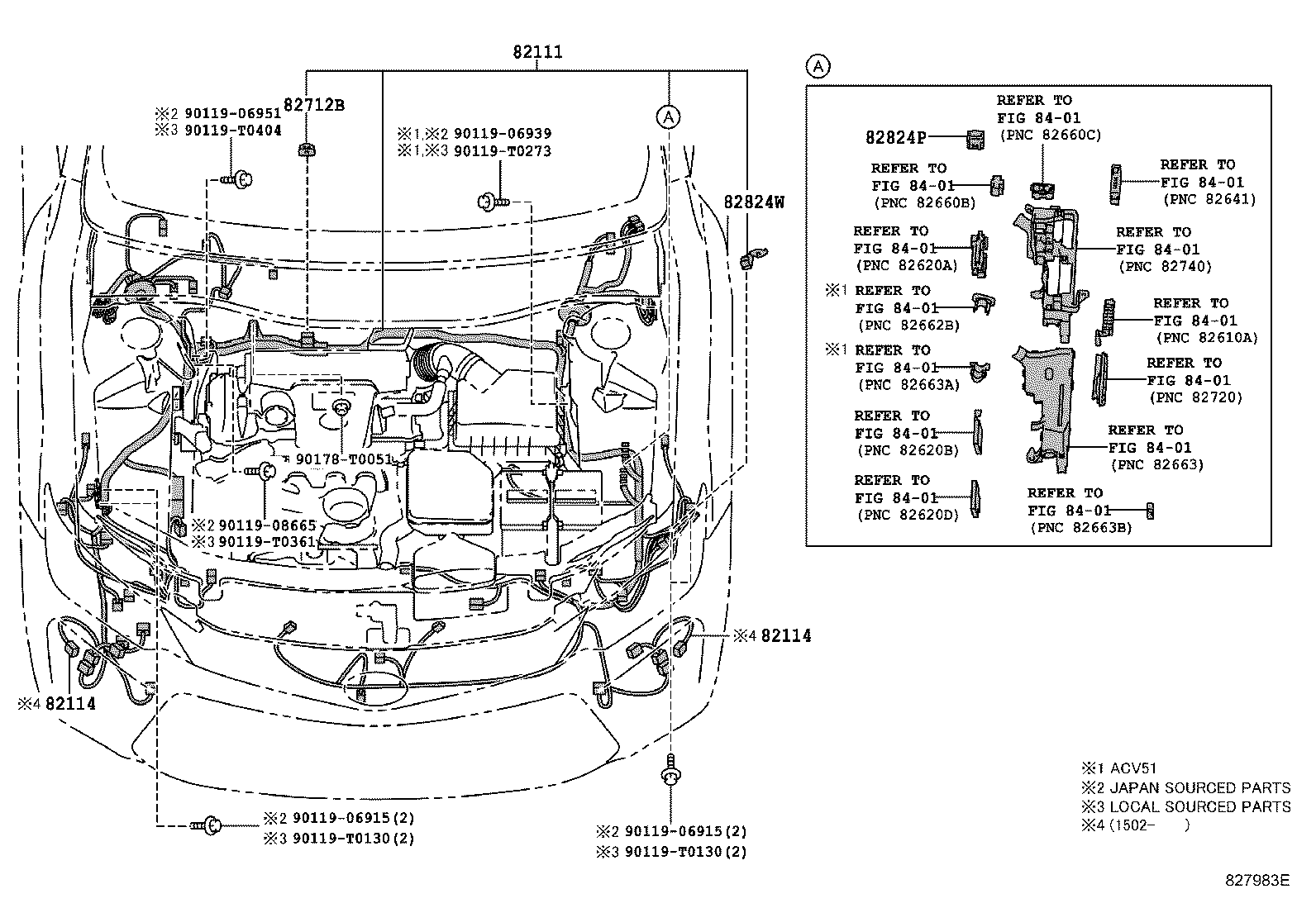 82121-06F00 WIRE, ENGINE product image