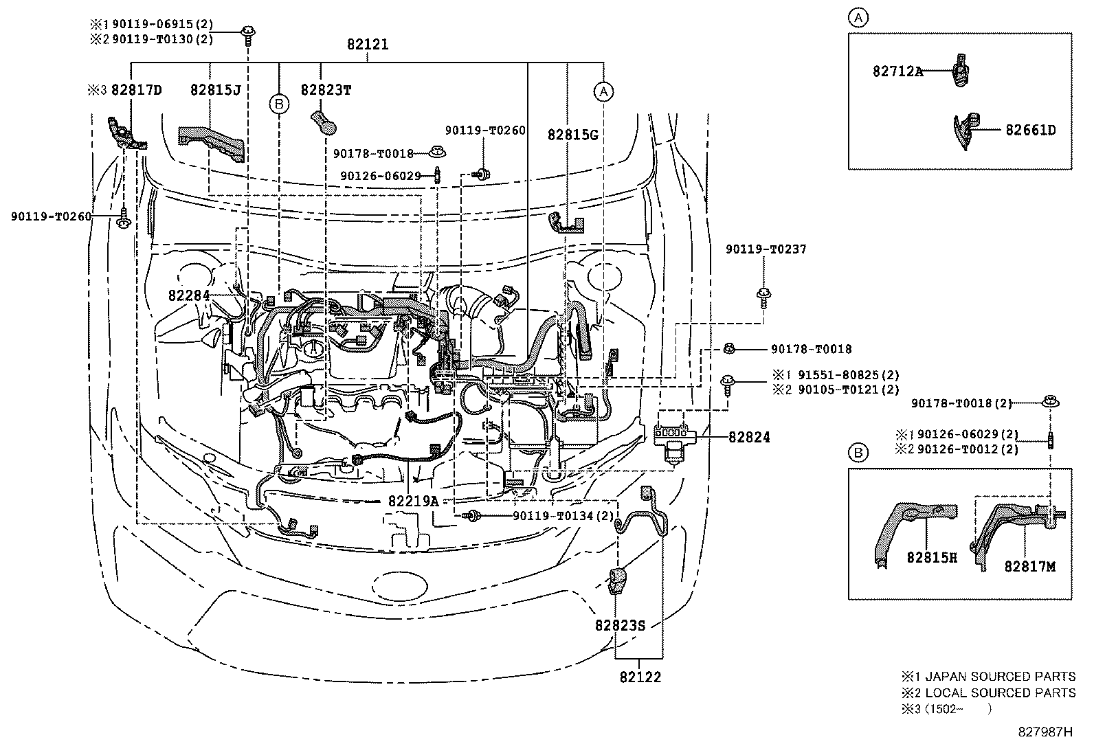 82121-06F00 WIRE, ENGINE product image