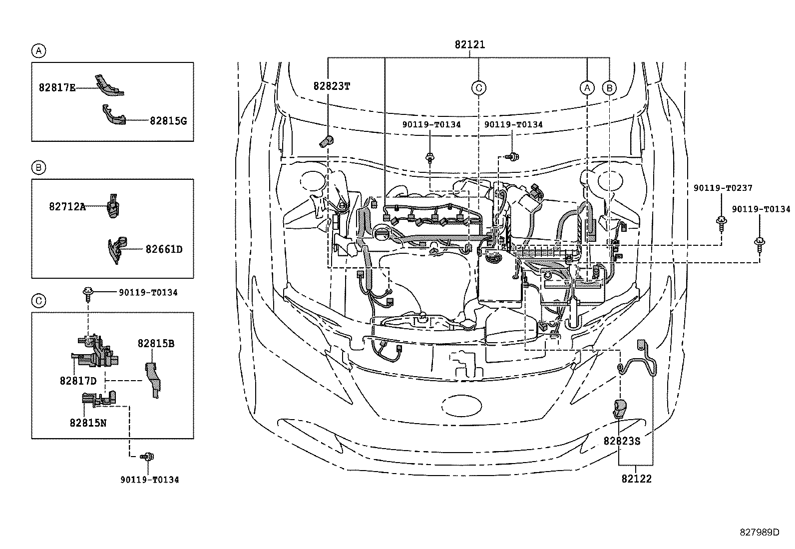 82121-06F00 WIRE, ENGINE product image