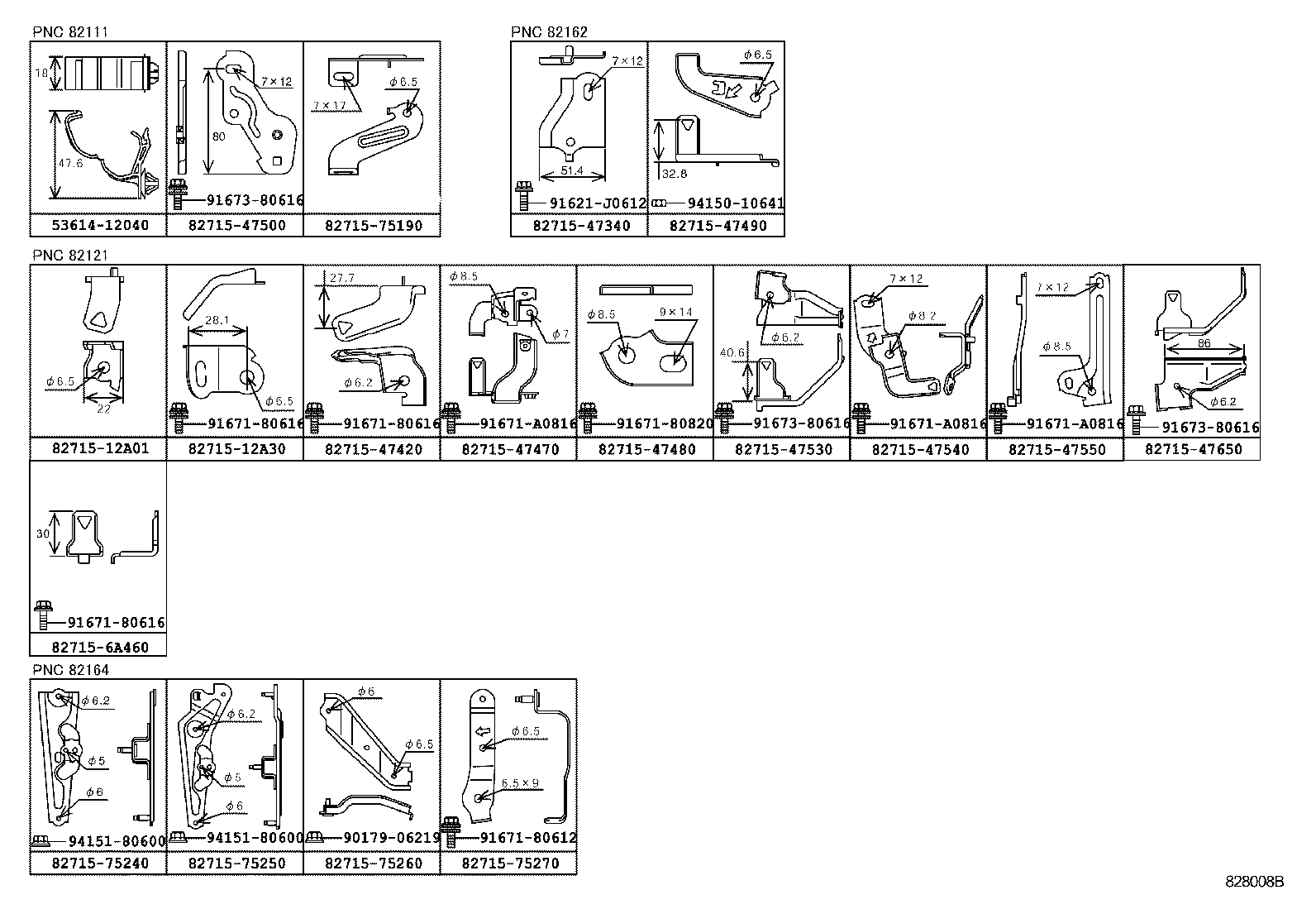 82111-47C91 WIRE, ENGINE ROOM MAIN product image