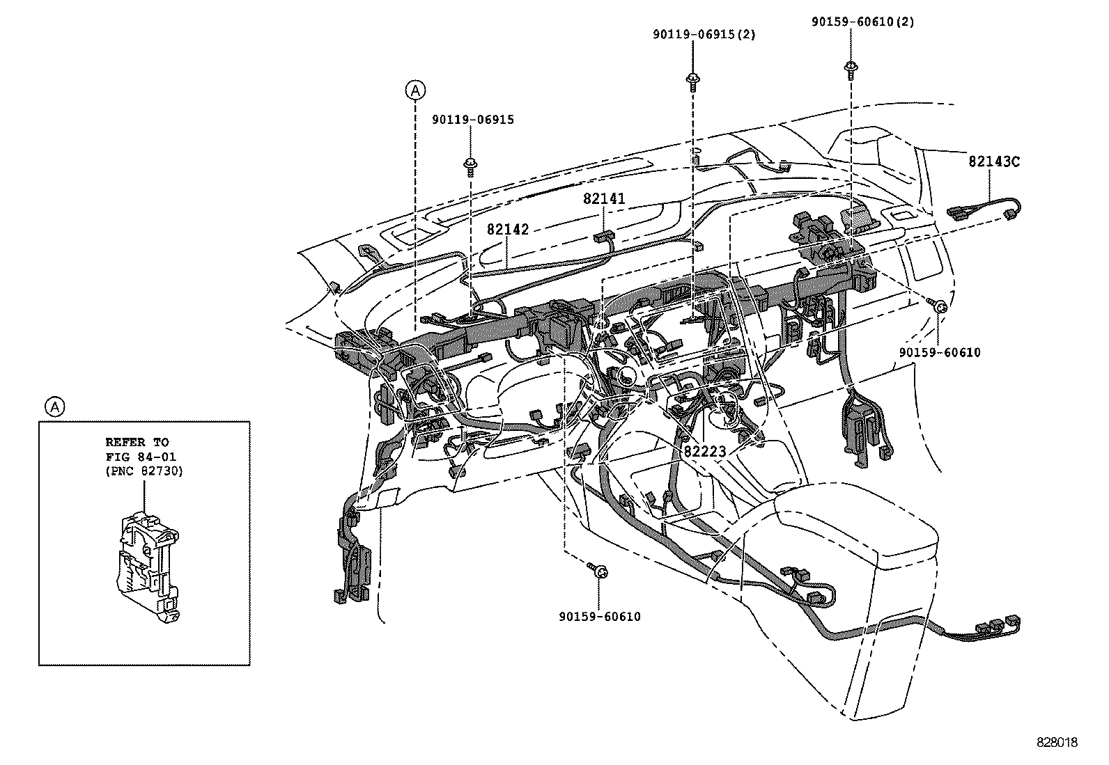 82111-47C91 WIRE, ENGINE ROOM MAIN product image