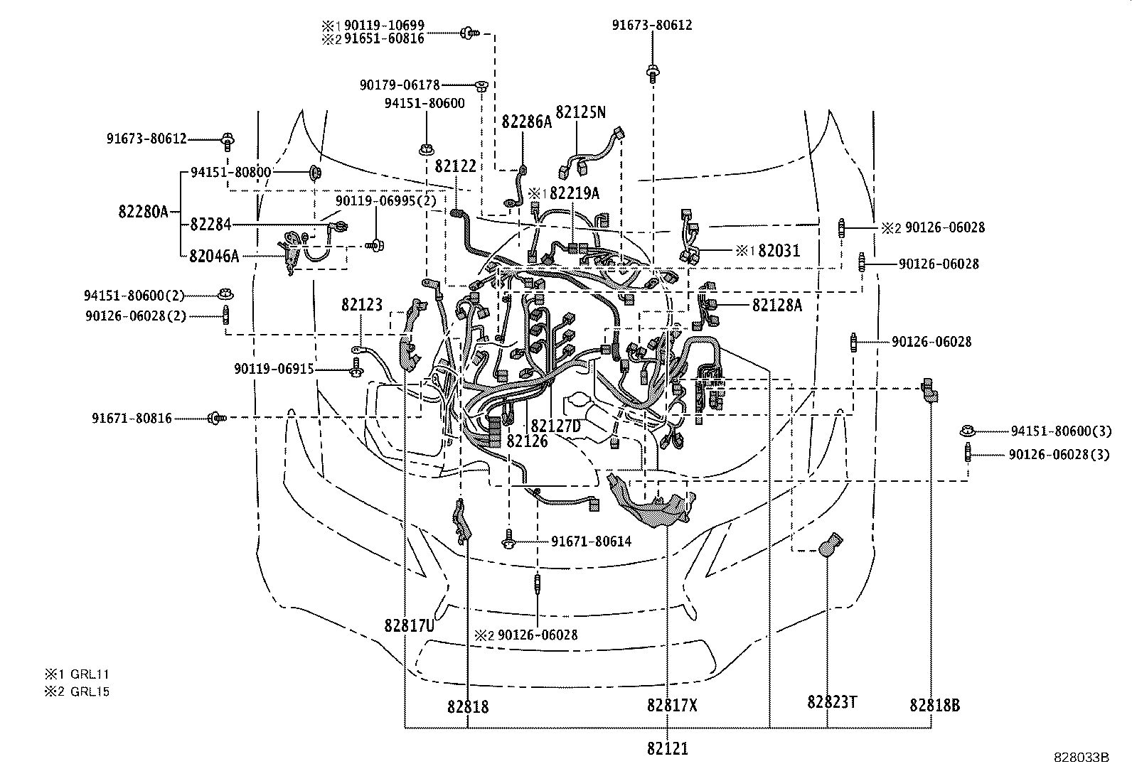 82151-30D00 WIRE, FRONT DOOR, RH product image